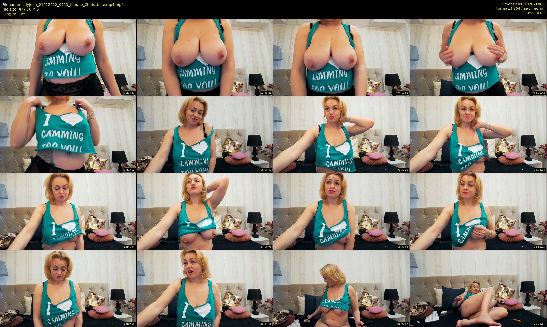 ladyjeen — 24 minute Chaturbate female cam show recording, 1080p, Feb 21, 2022
