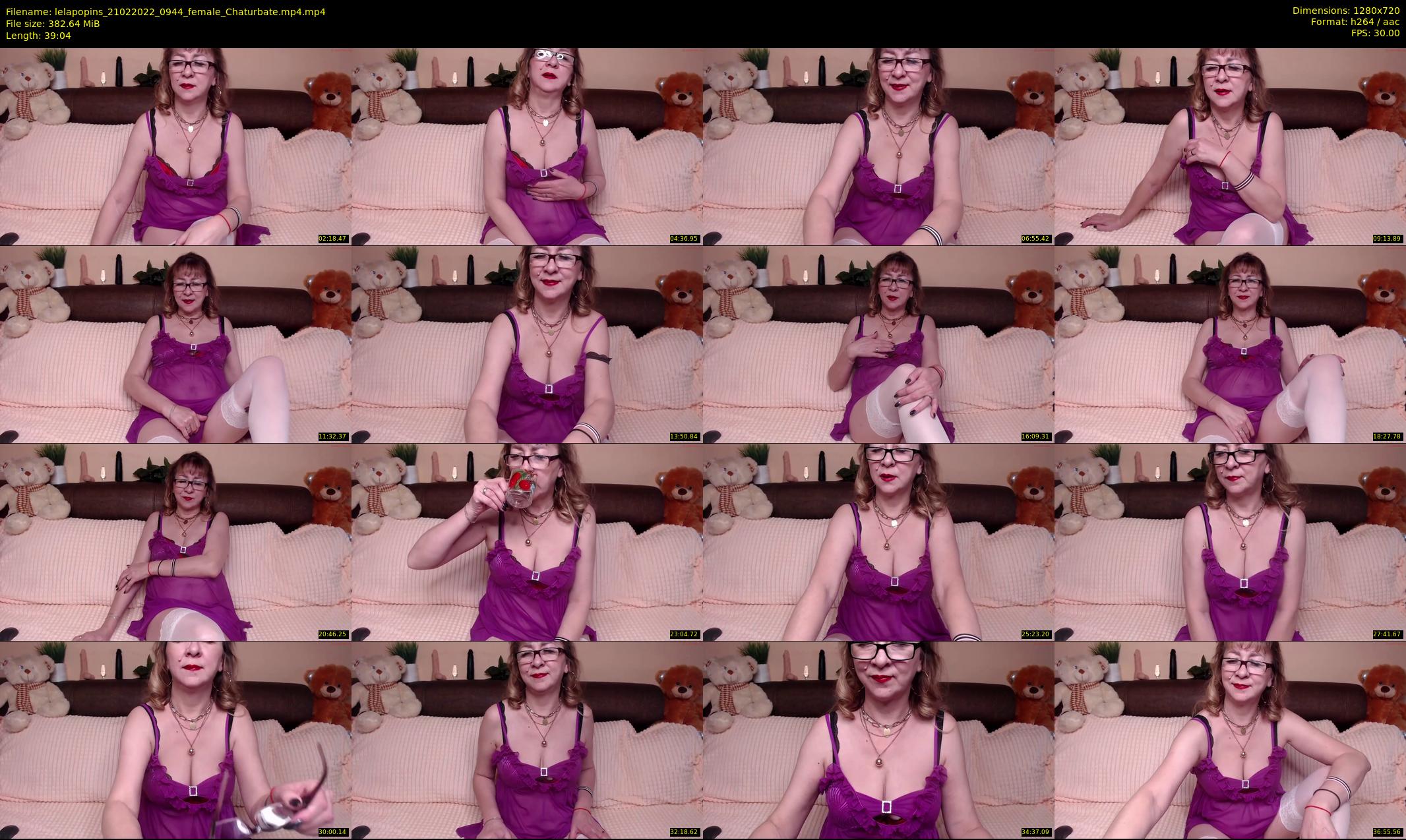 lelapopins — 40 minute Chaturbate female cam show recording, 720p, Feb 21, 2022