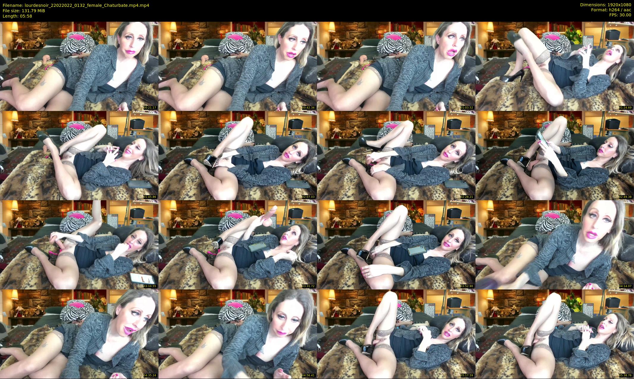 lourdesnoir — 6 minute Chaturbate female cam show recording, 1080p, Feb 22, 2022