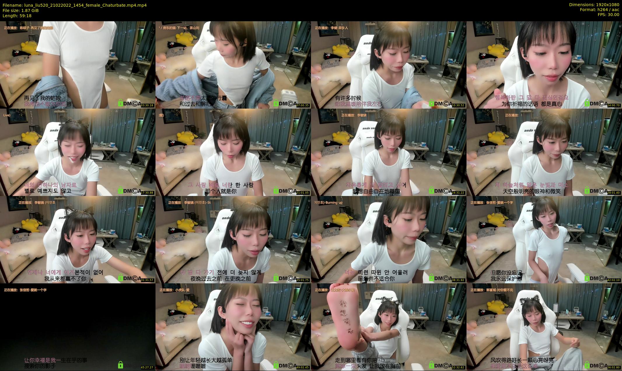 luna_liu520 — 60 minute Chaturbate female cam show recording, 1080p, Feb 21, 2022