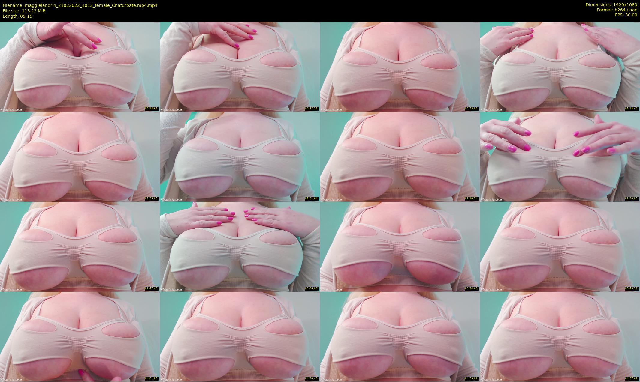 maggielandrin — 6 minute Chaturbate female cam show recording, 1080p, Feb 21, 2022