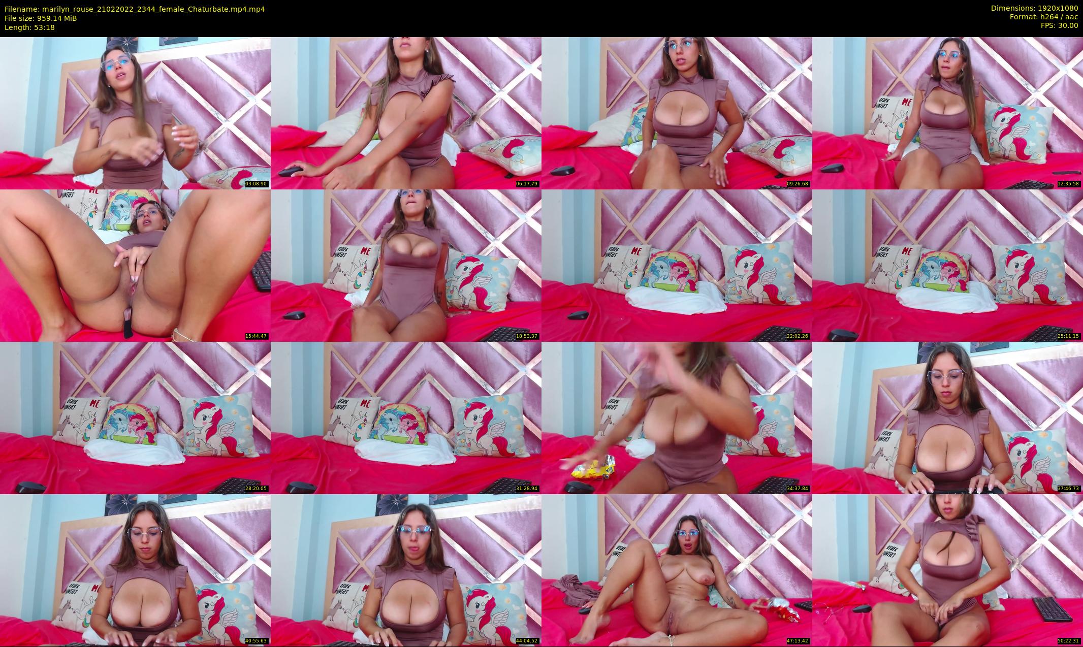 marilyn_rouse — 54 minute Chaturbate female cam show recording, 1080p, Feb 21, 2022