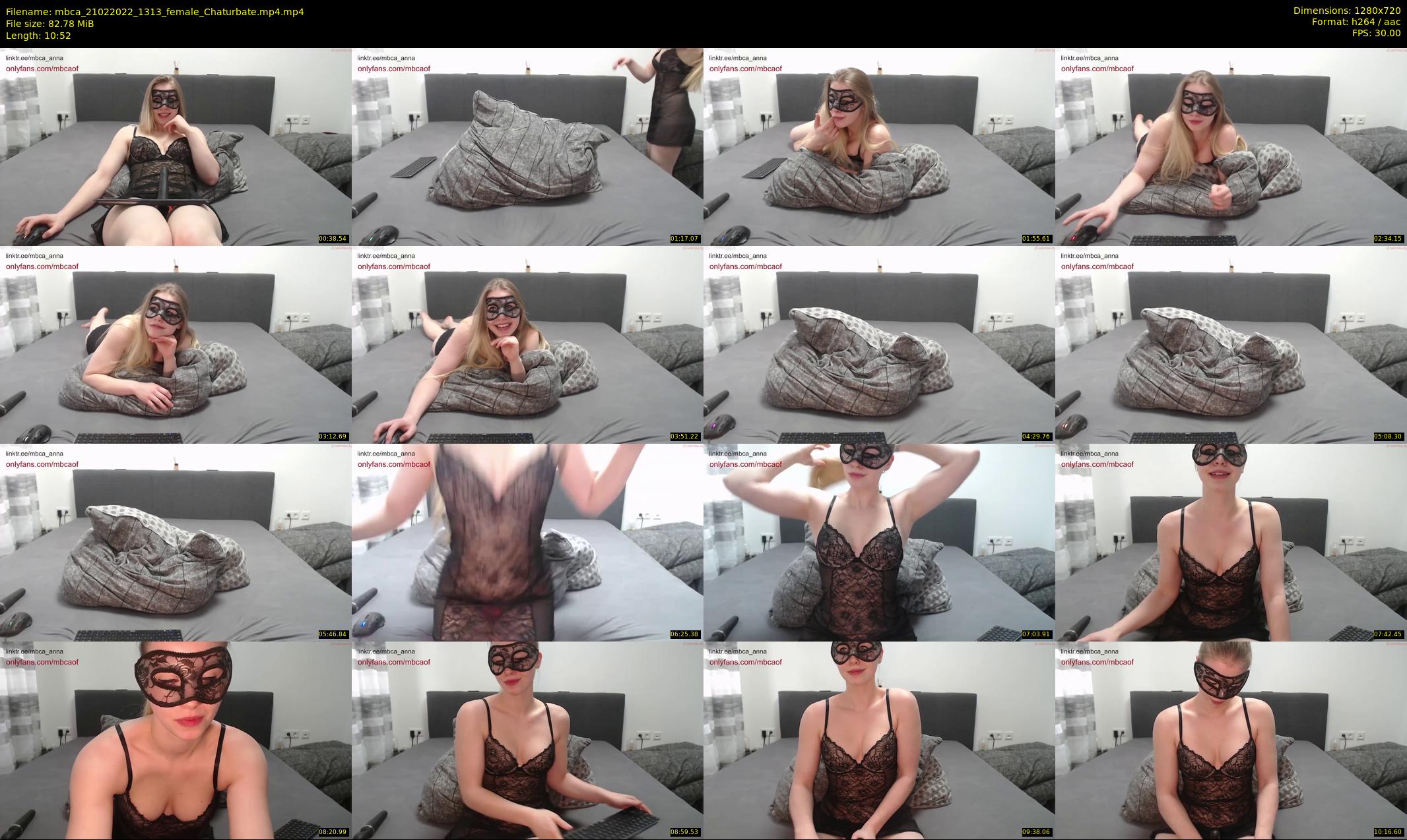 mbca — 11 minute Chaturbate couple cam show recording, 720p, Feb 21, 2022