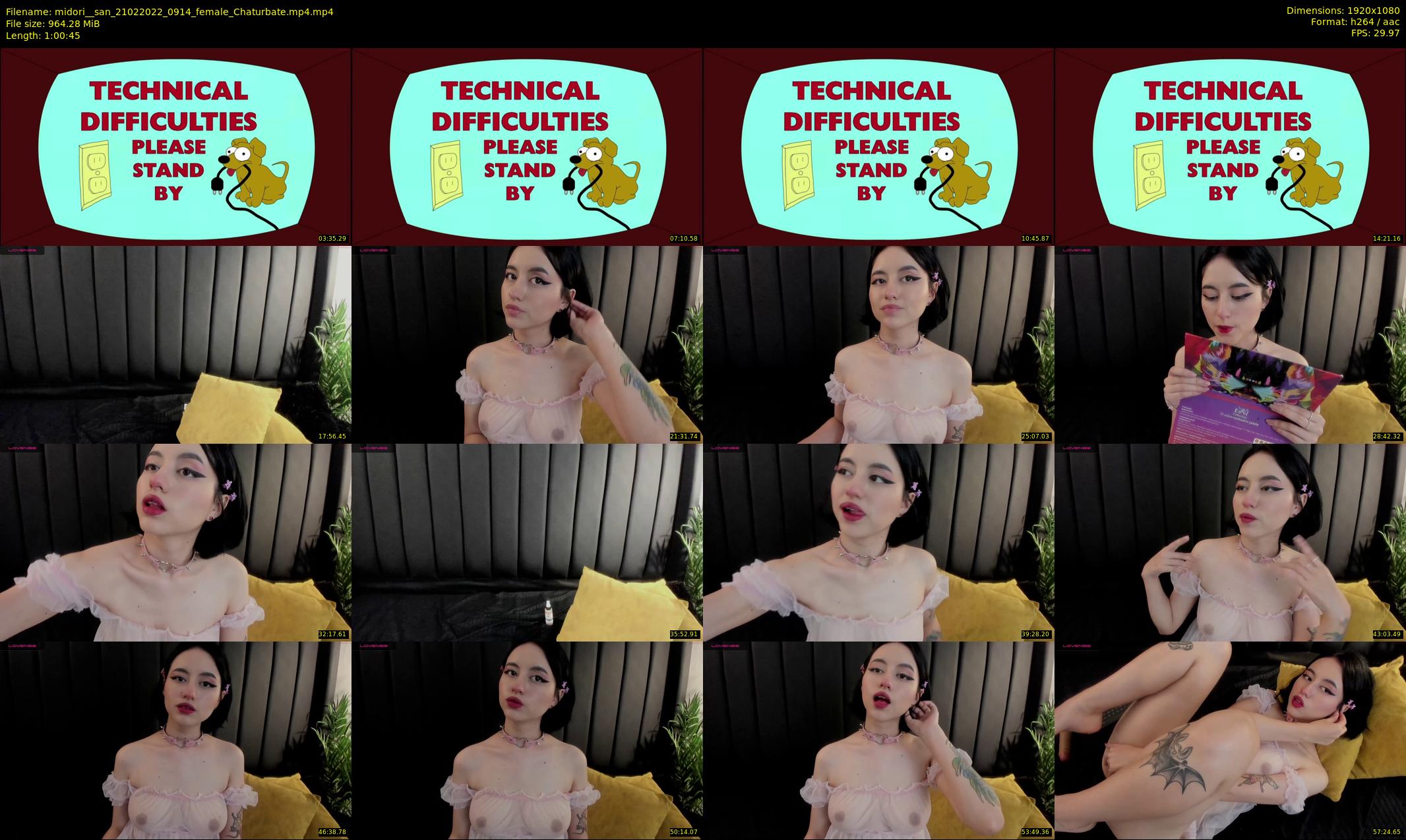 midori__san — 61 minute Chaturbate female cam show recording, 1080p, Feb 21, 2022