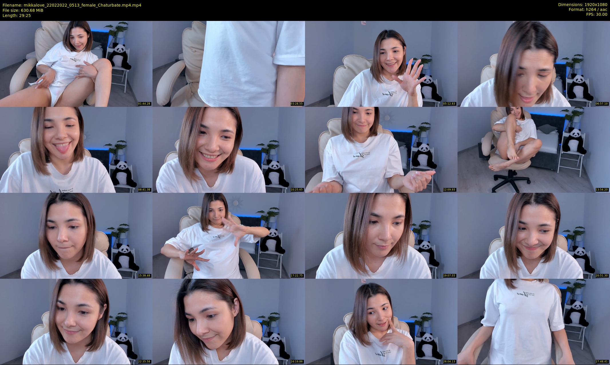 mikkalove — 30 minute Chaturbate female cam show recording, 1080p, Feb 22, 2022