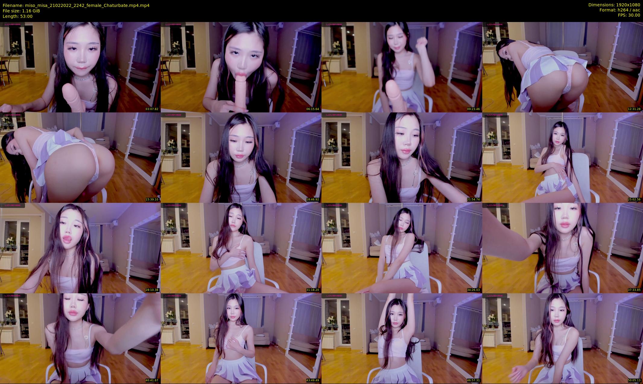 miso_misa — 53 minute Chaturbate female cam show recording, 1080p, Feb 21, 2022