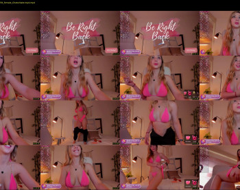 missitaliaa — 55 minute Chaturbate female cam show recording, 1080p, Feb 21, 2022