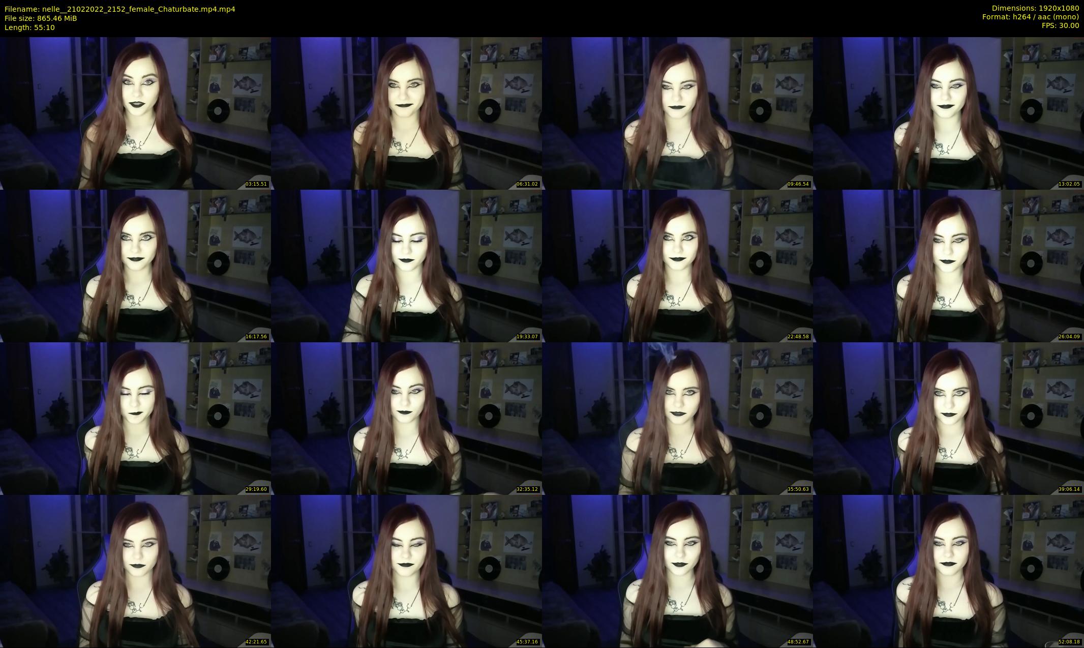 nelle_ — 56 minute Chaturbate female cam show recording, 1080p, Feb 21, 2022