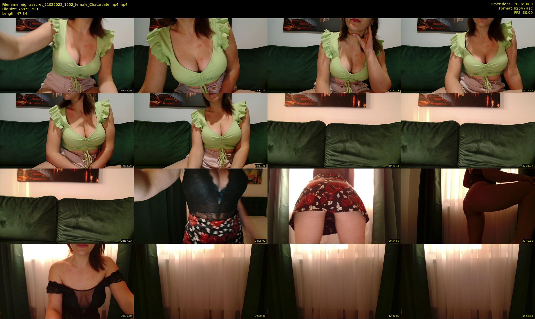 nightssecret — 48 minute Chaturbate female cam show recording, 1080p, Feb 21, 2022