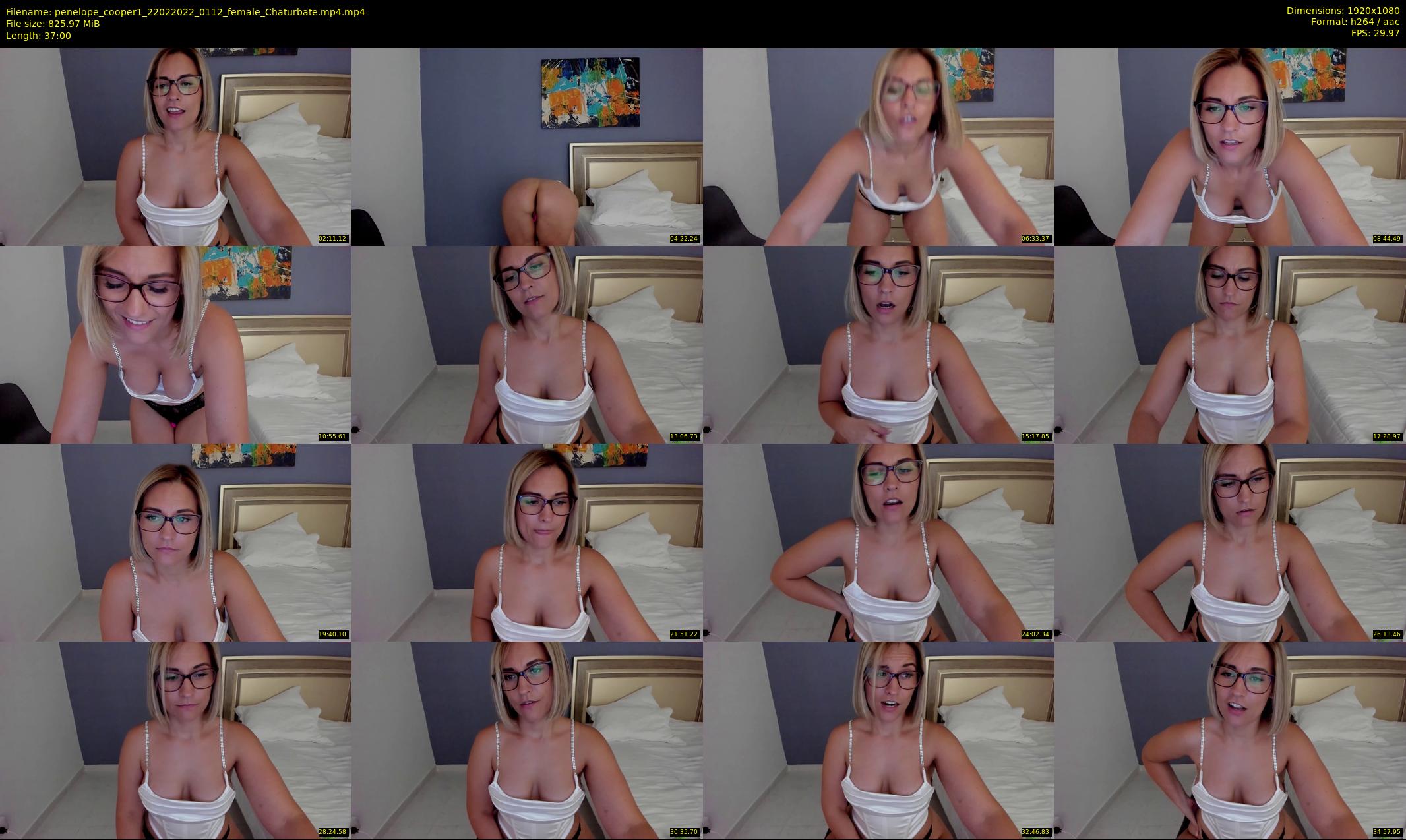 penelope_cooper1 — 37 minute Chaturbate female cam show recording, 1080p, Feb 22, 2022
