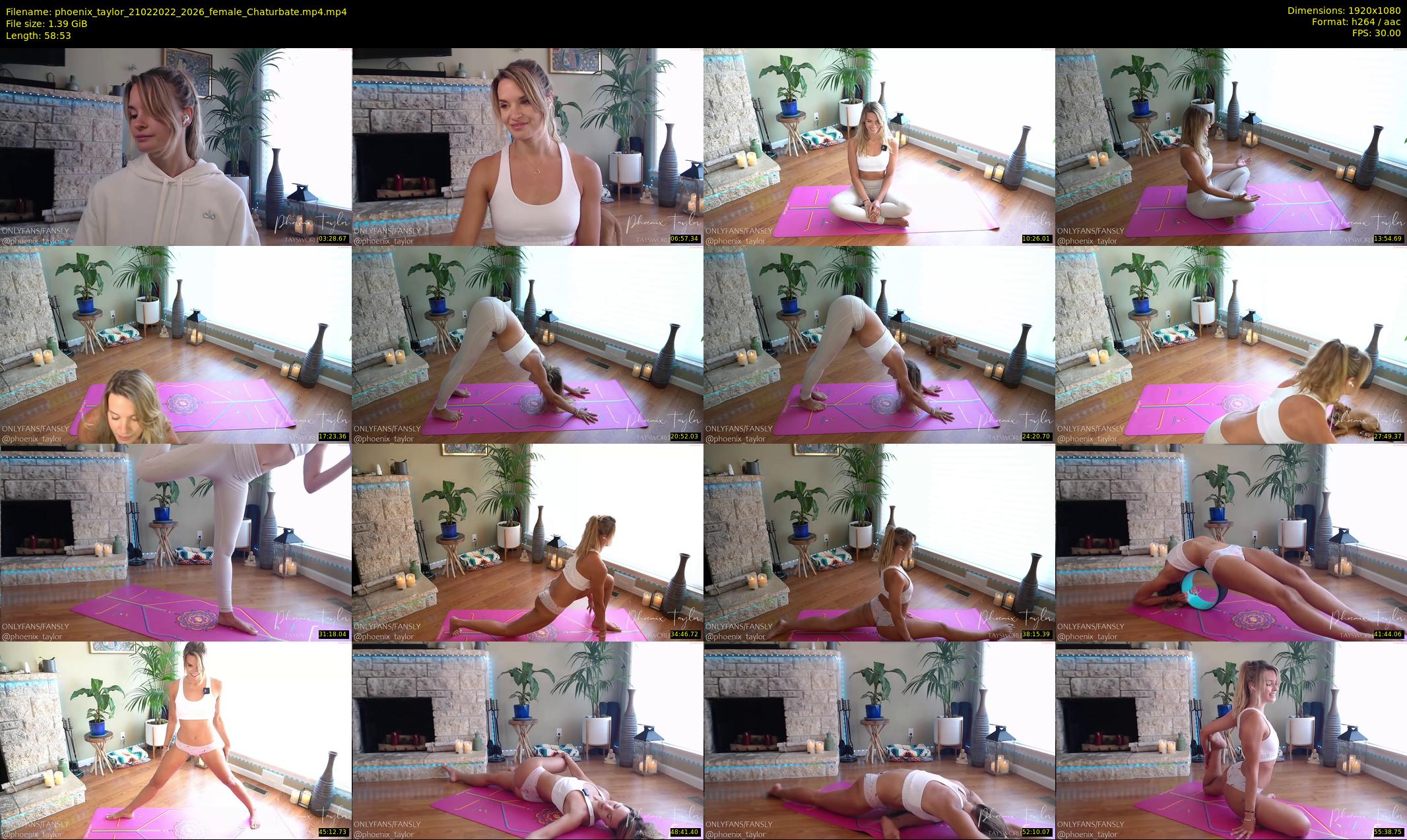 phoenix_taylor — 59 minute Chaturbate female cam show recording, 1080p, Feb 21, 2022