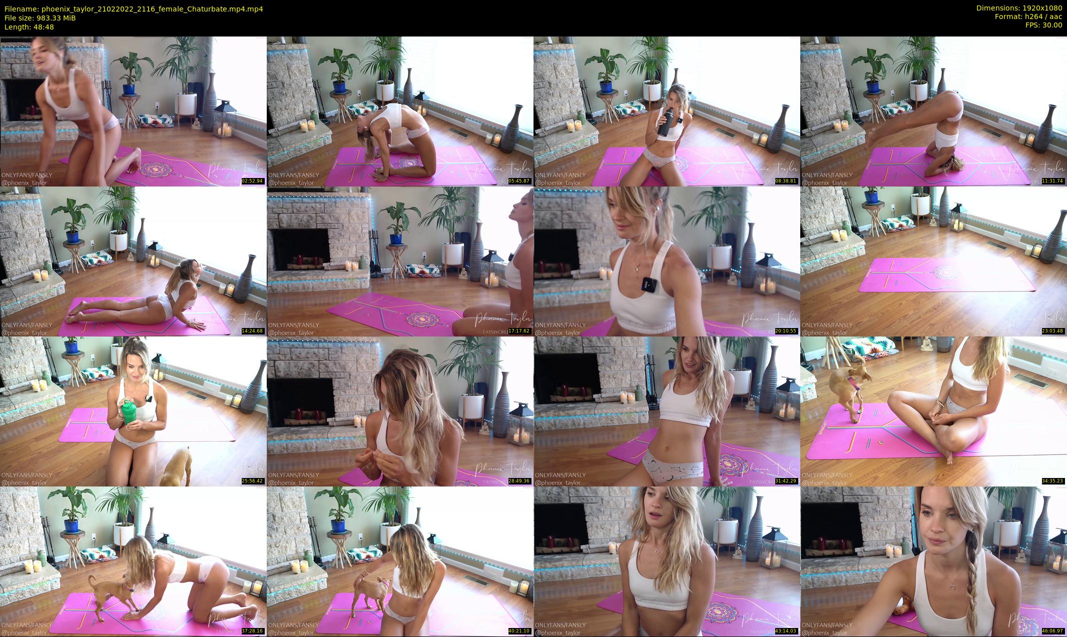 phoenix_taylor — 49 minute Chaturbate female cam show recording, 1080p, Feb 21, 2022