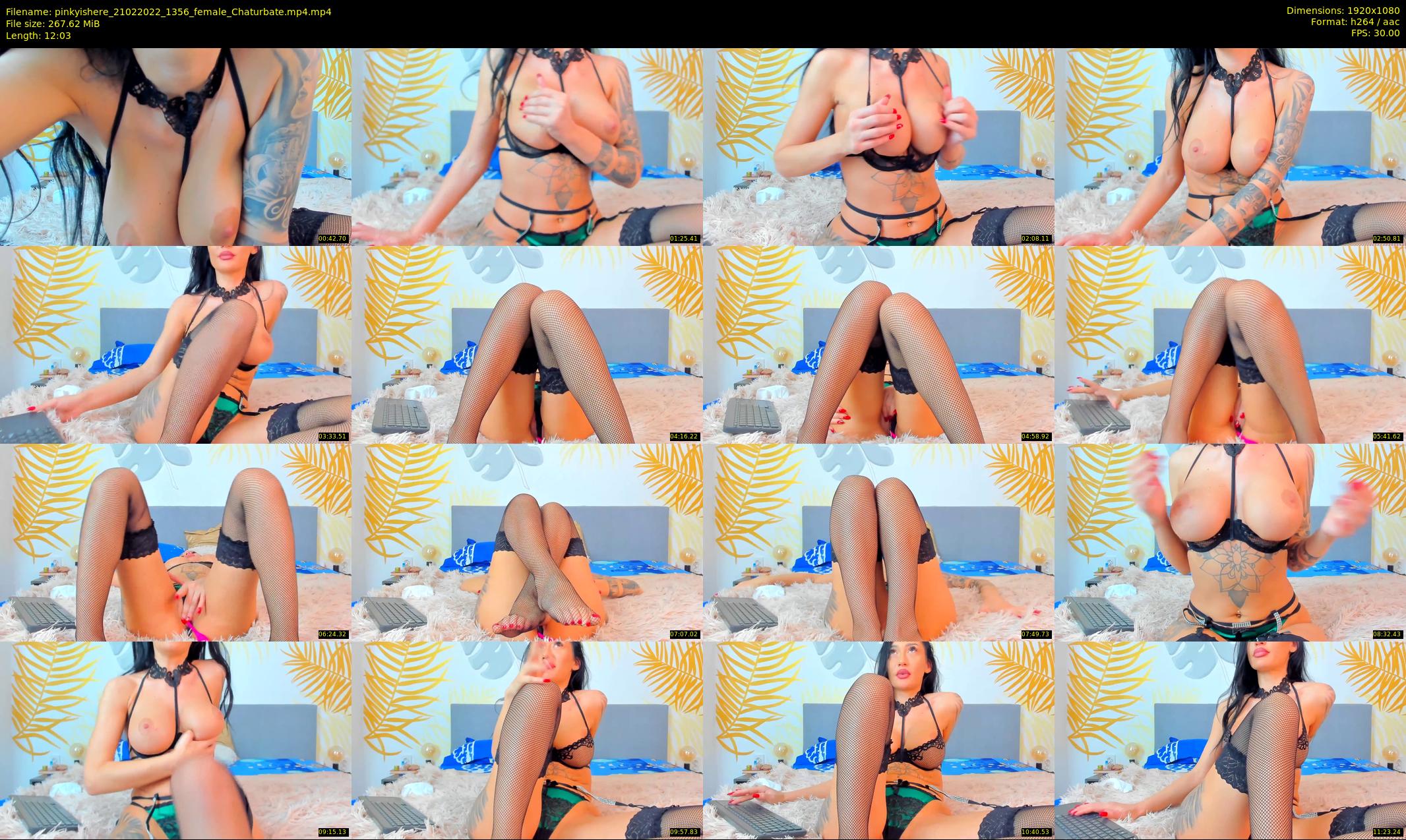 pinkyishere — 13 minute Chaturbate female cam show recording, 1080p, Feb 21, 2022