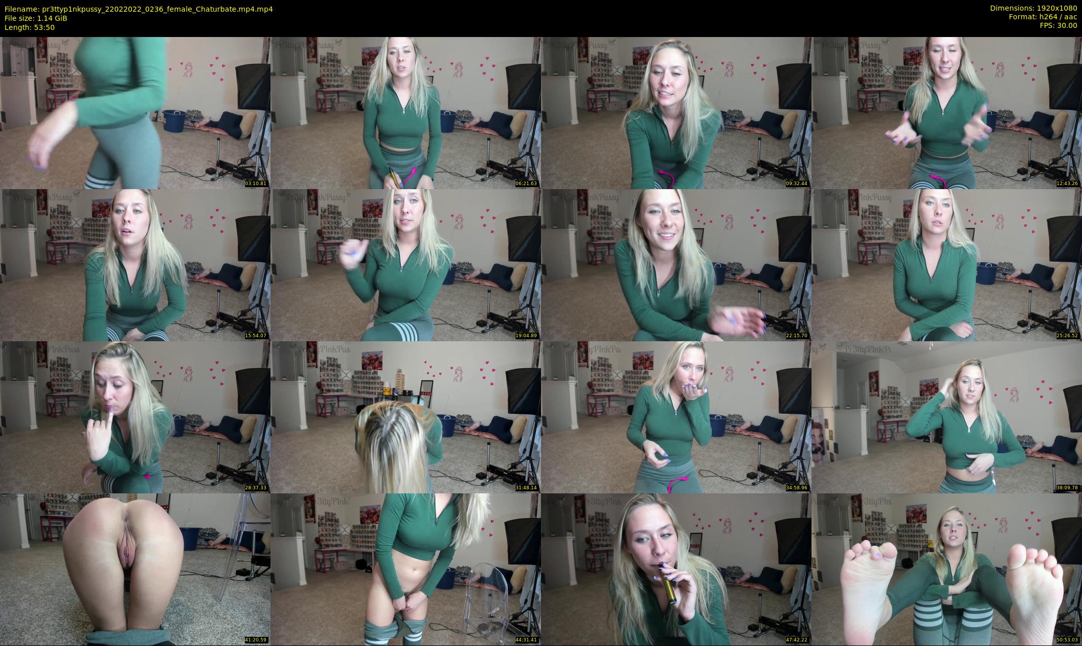 pr3ttyp1nkpussy — 54 minute Chaturbate couple cam show recording, 1080p, Feb 22, 2022