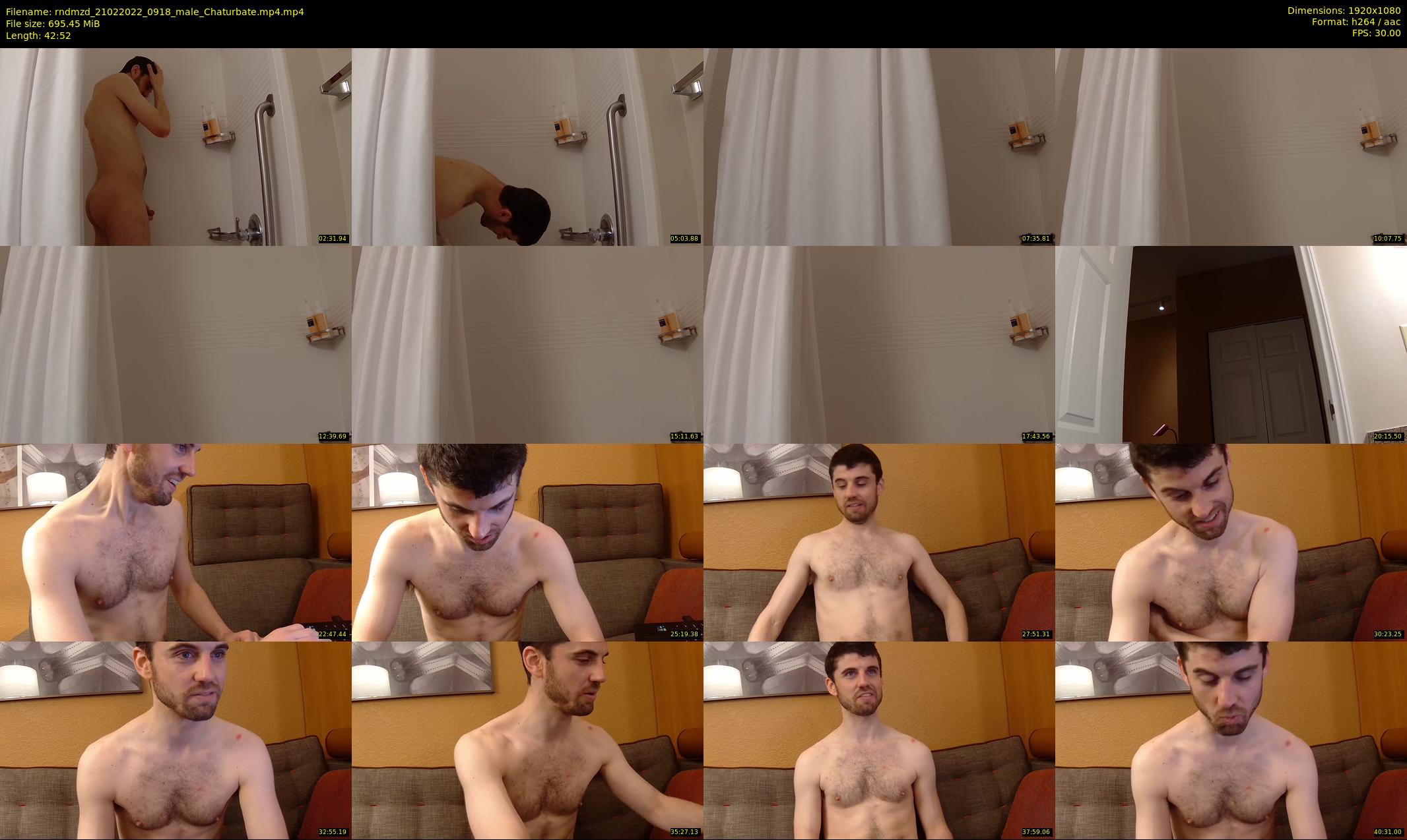rndmzd — 43 minute Chaturbate male cam show recording, 1080p, Feb 21, 2022