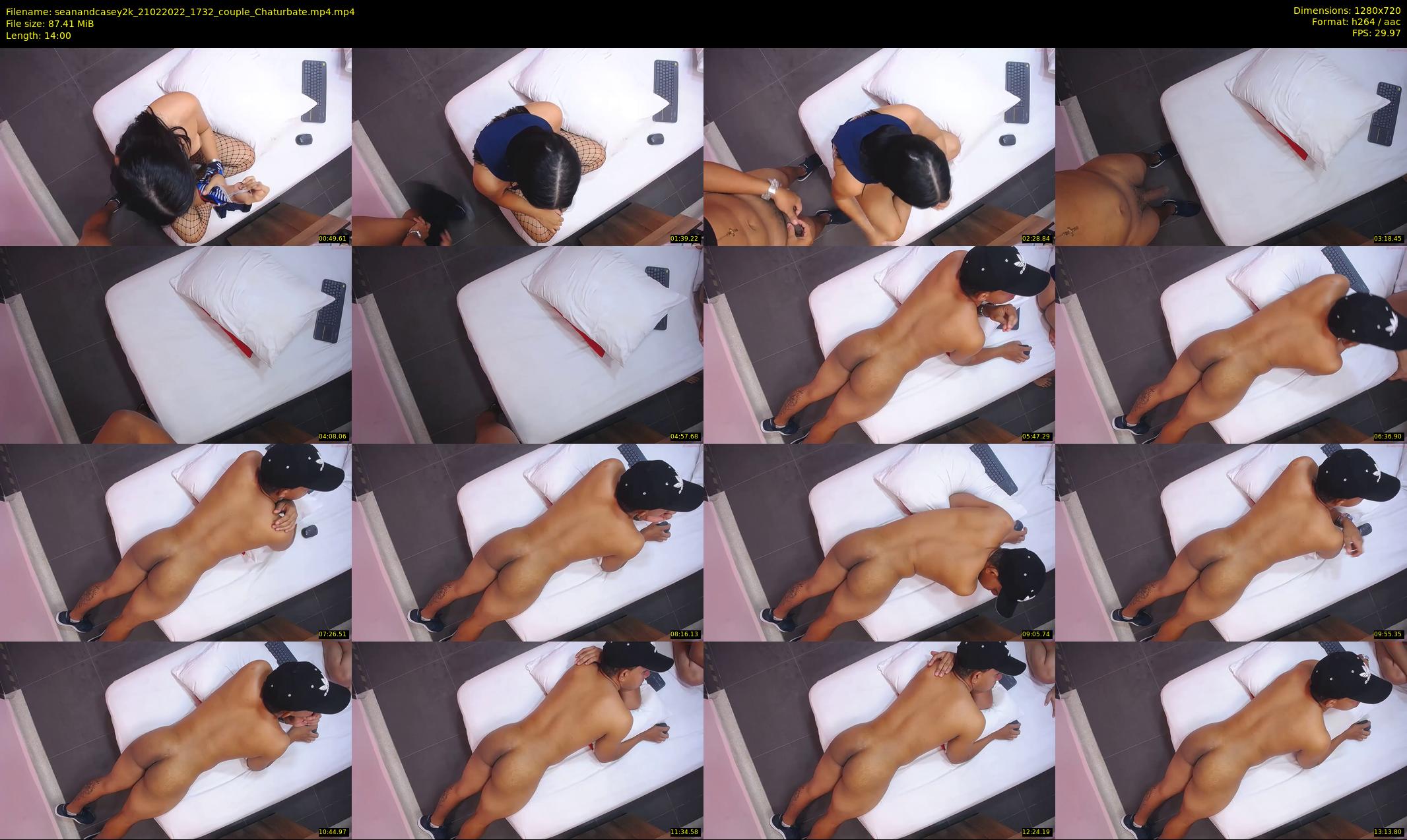 seanandcasey2k — 14 minute Chaturbate couple cam show recording, 720p, Feb 21, 2022
