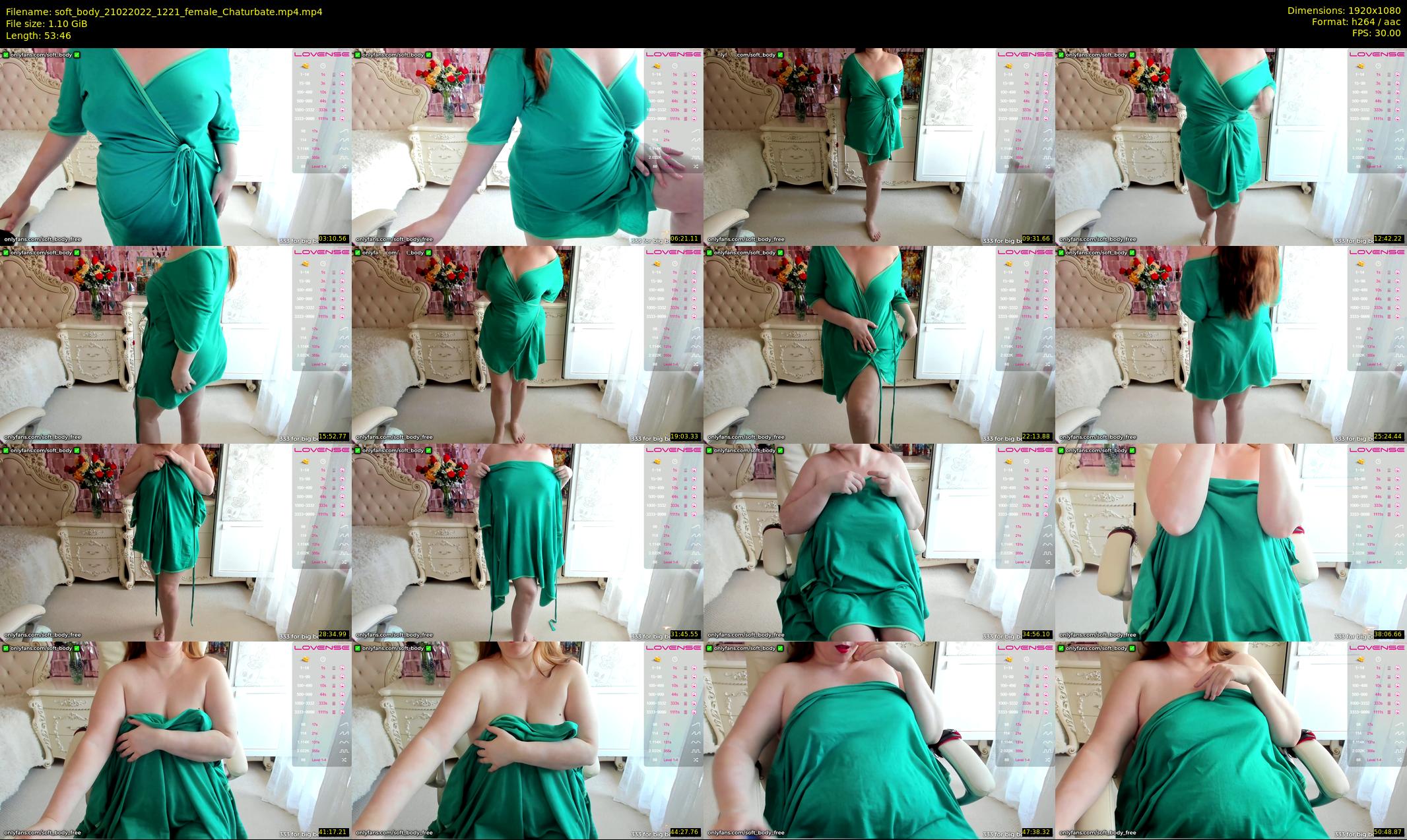 soft_body — 54 minute Chaturbate female cam show recording, 1080p, Feb 21, 2022
