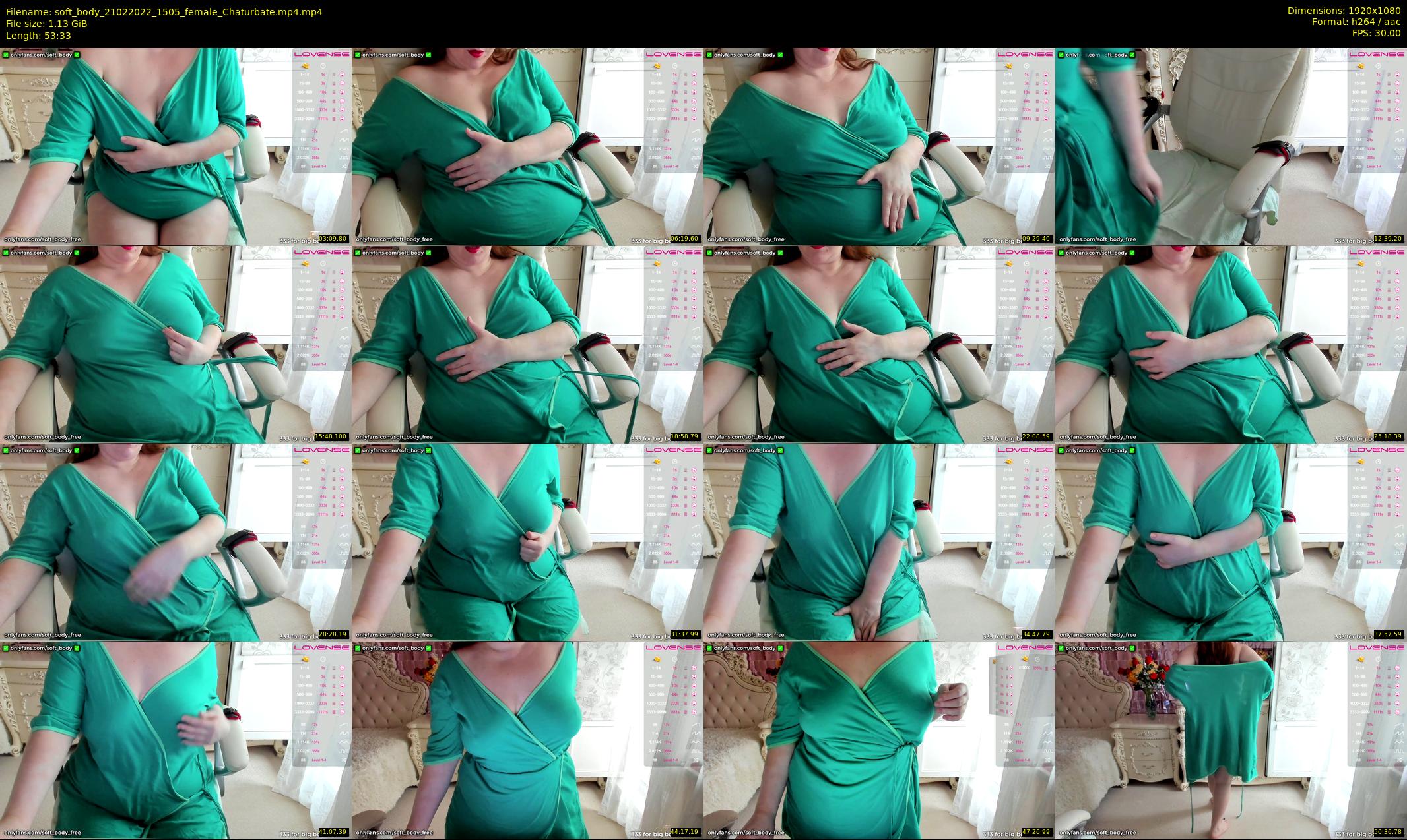 soft_body — 54 minute Chaturbate female cam show recording, 1080p, Feb 21, 2022