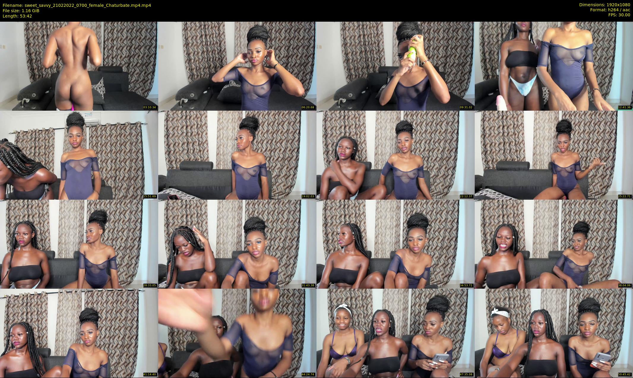 sweet_savvy — 54 minute Chaturbate female cam show recording, 1080p, Feb 21, 2022