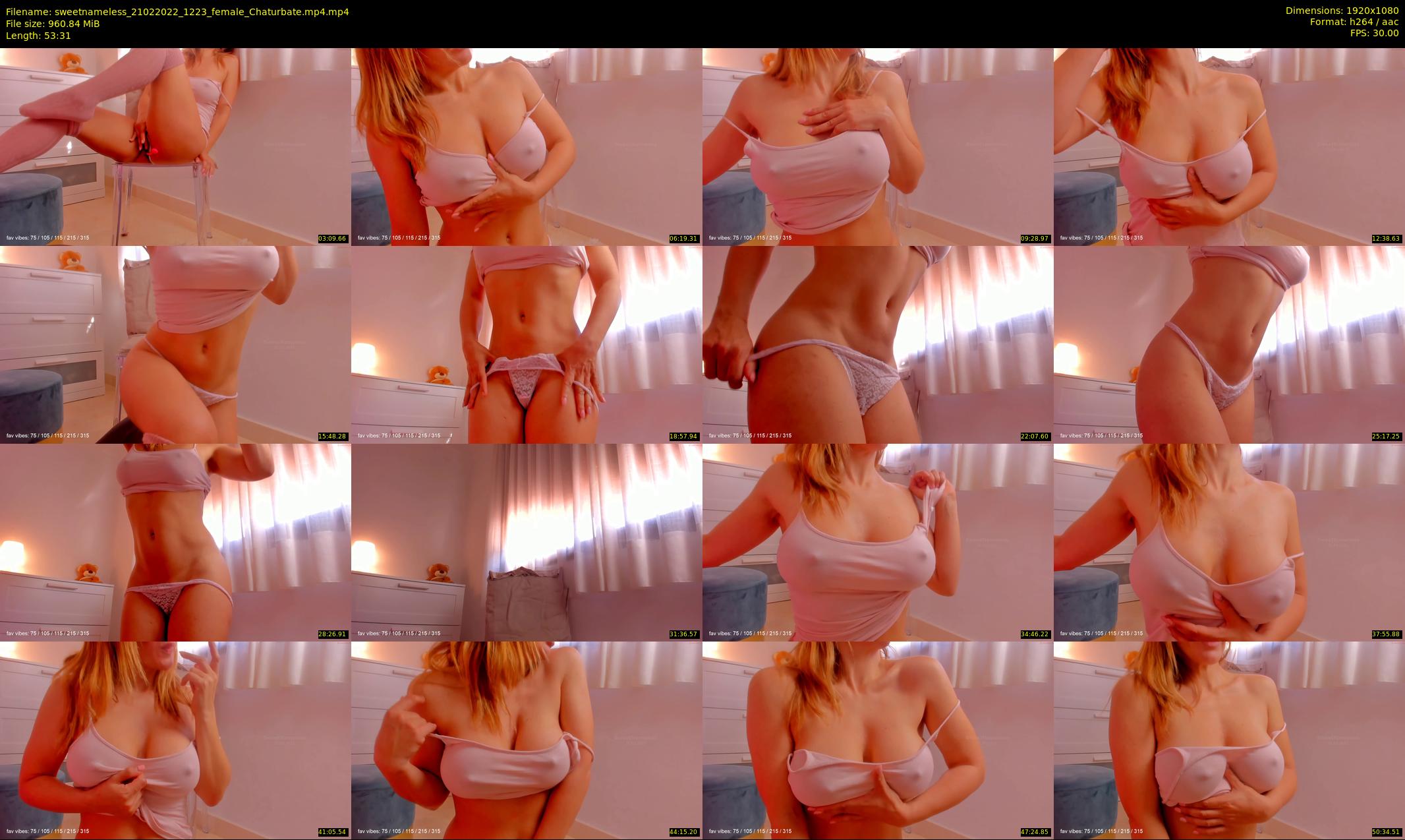 sweetnameless — 54 minute Chaturbate couple cam show recording, 1080p, Feb 21, 2022