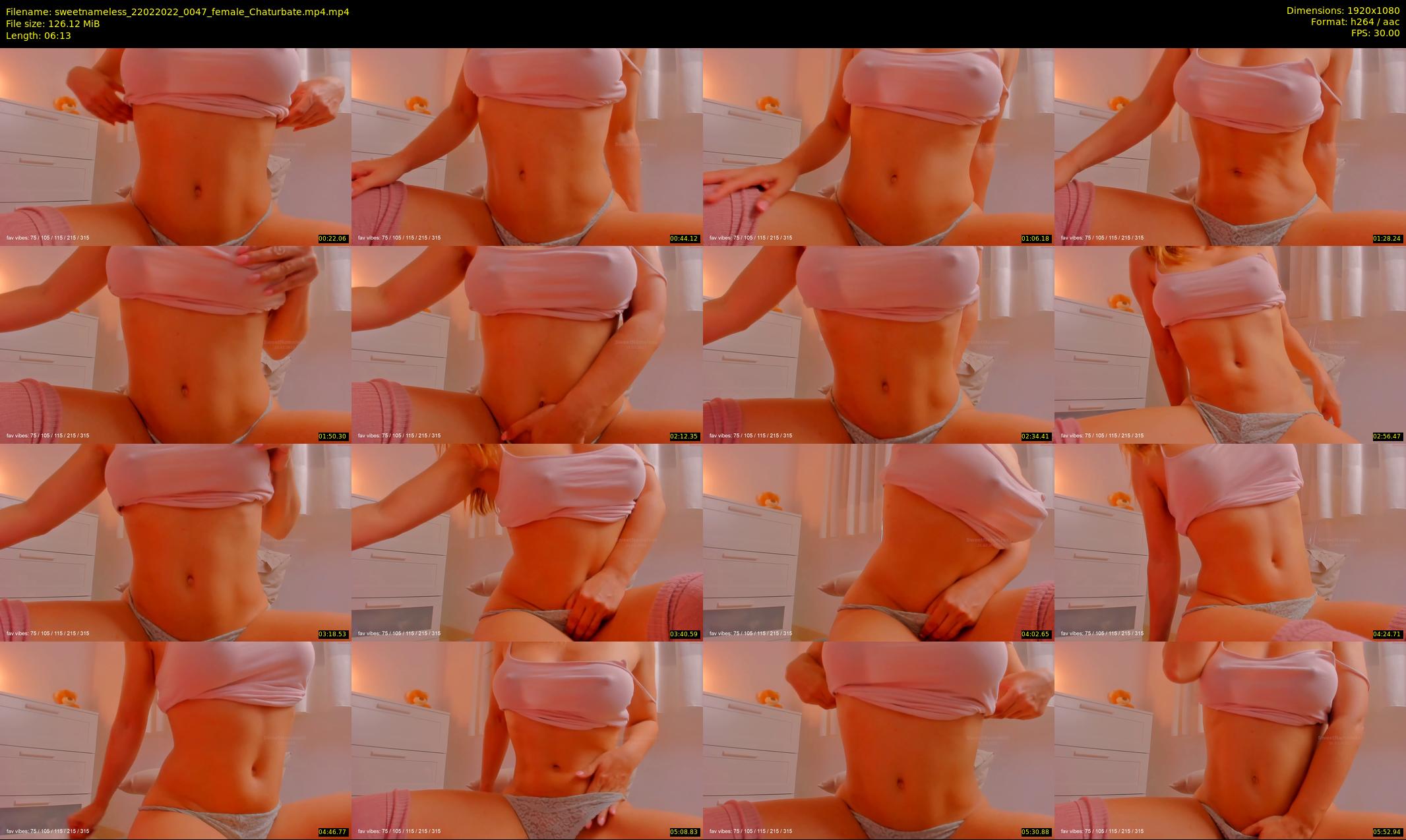 sweetnameless — 7 minute Chaturbate couple cam show recording, 1080p, Feb 22, 2022