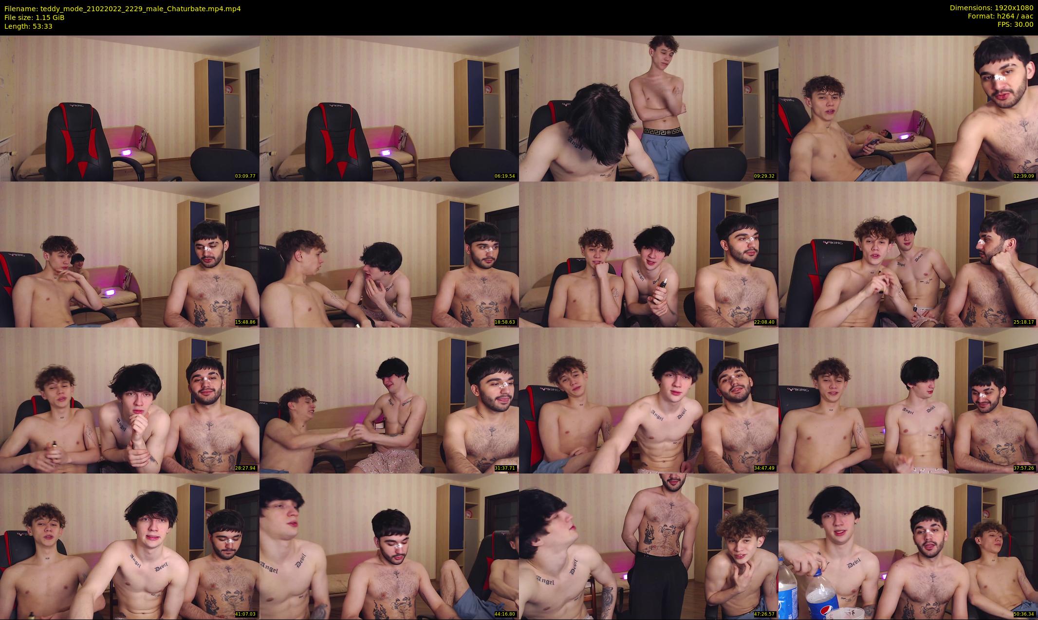 teddy_mode — 54 minute Chaturbate couple cam show recording, 1080p, Feb 21, 2022