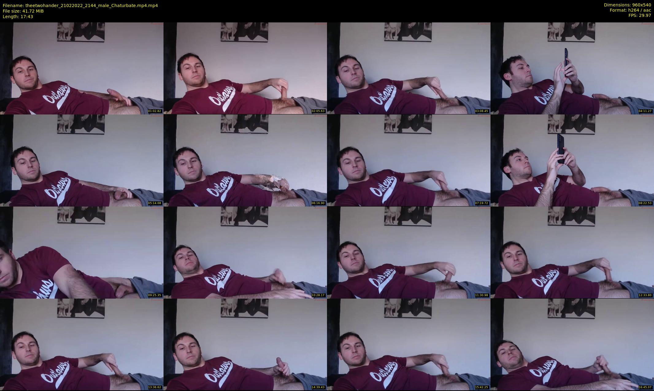 theetwohander — 18 minute Chaturbate male cam show recording, 480p, Feb 21, 2022