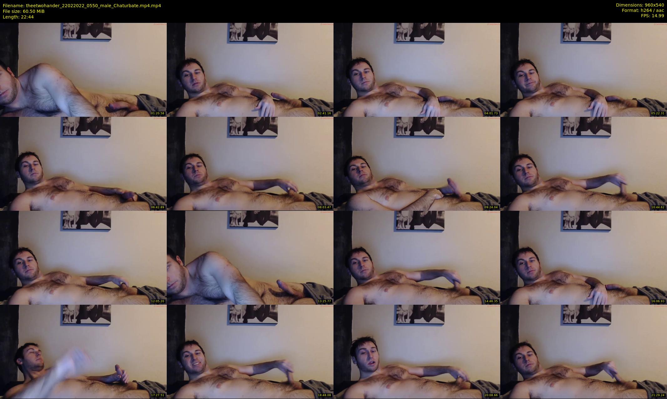 theetwohander — 23 minute Chaturbate male cam show recording, 480p, Feb 22, 2022