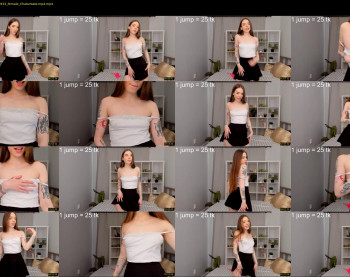 thisisamelia — 7 minute Chaturbate female cam show recording, 720p, Feb 21, 2022