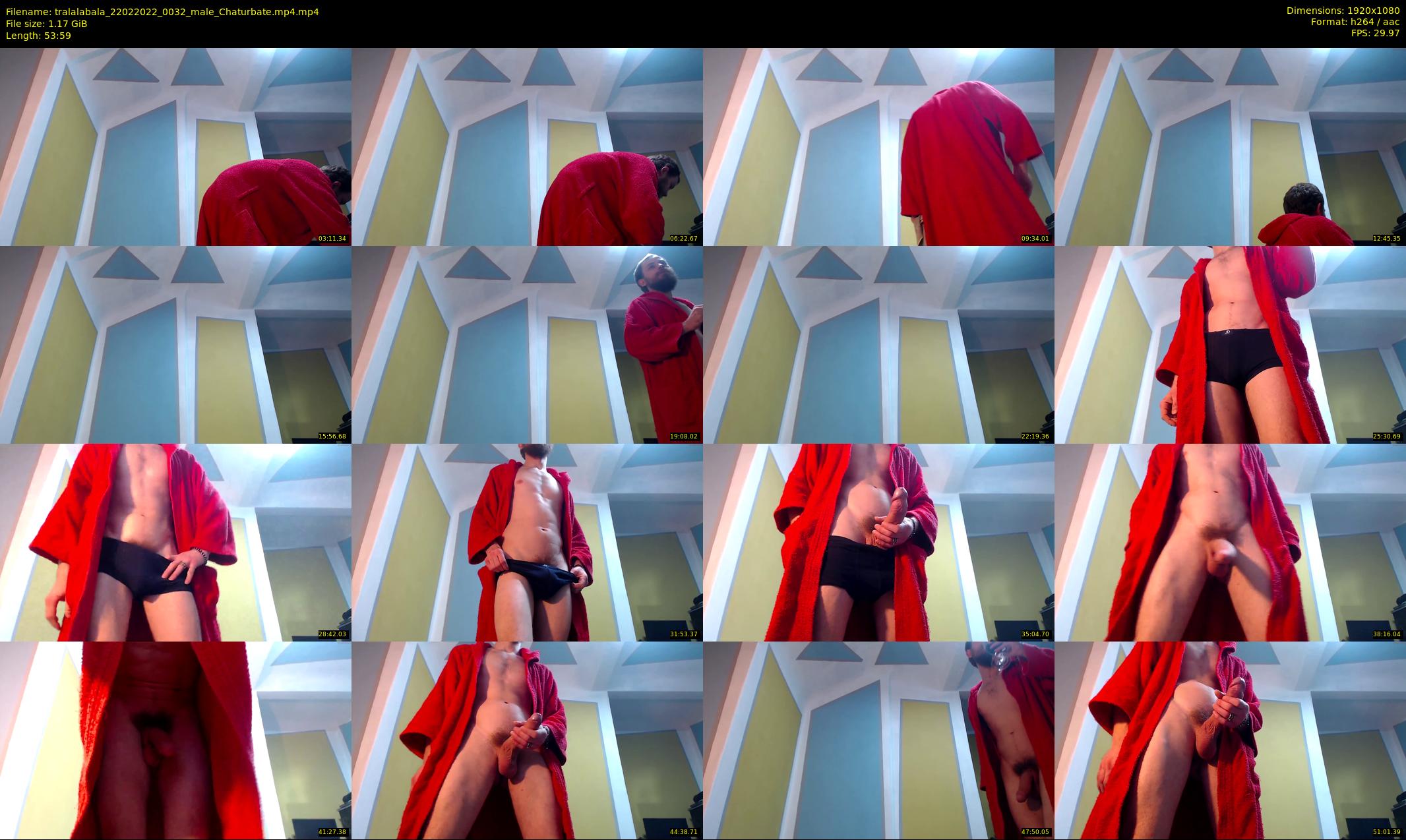 tralalabala — 54 minute Chaturbate male cam show recording, 1080p, Feb 22, 2022