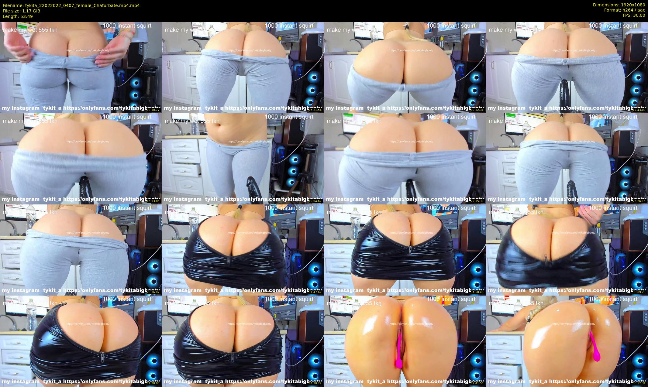 tykita — 54 minute Chaturbate female cam show recording, 1080p, Feb 22, 2022