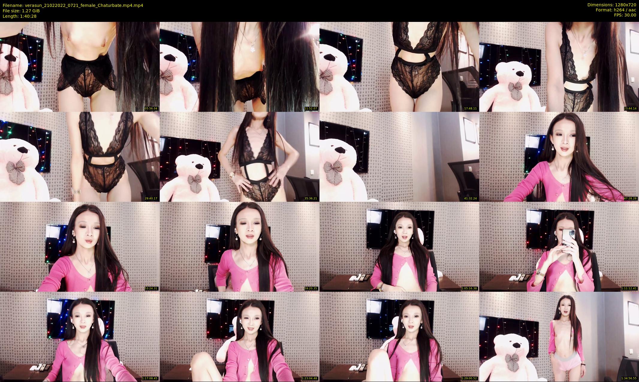 verasun — 101 minute Chaturbate female cam show recording, 720p, Feb 21, 2022