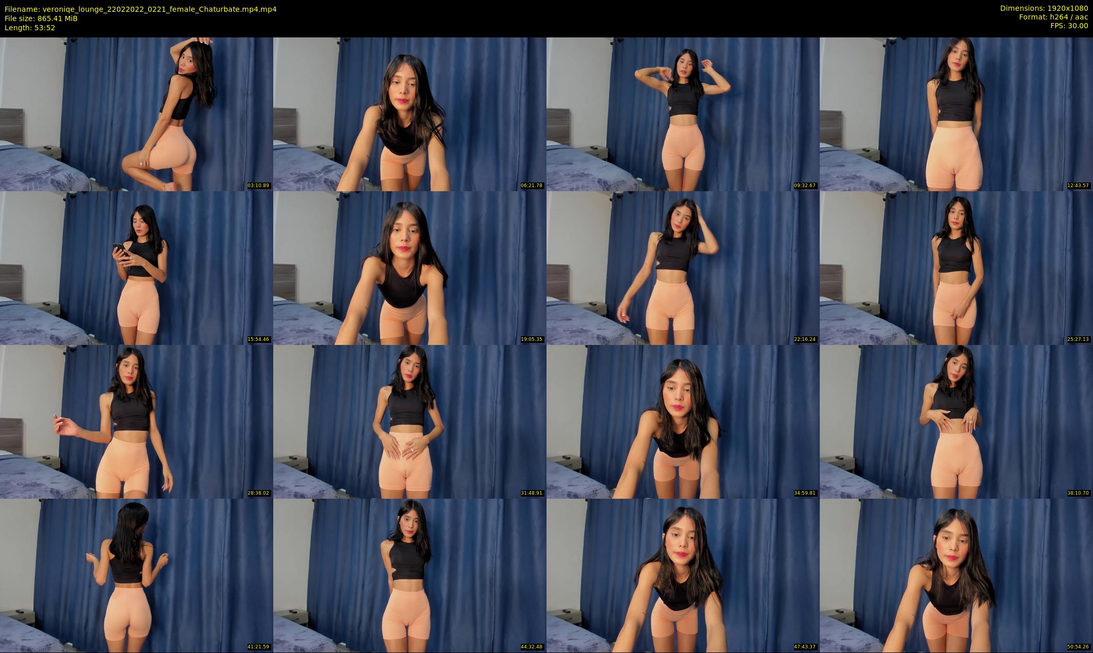 veroniqe_lounge — 54 minute Chaturbate couple cam show recording, 1080p, Feb 22, 2022