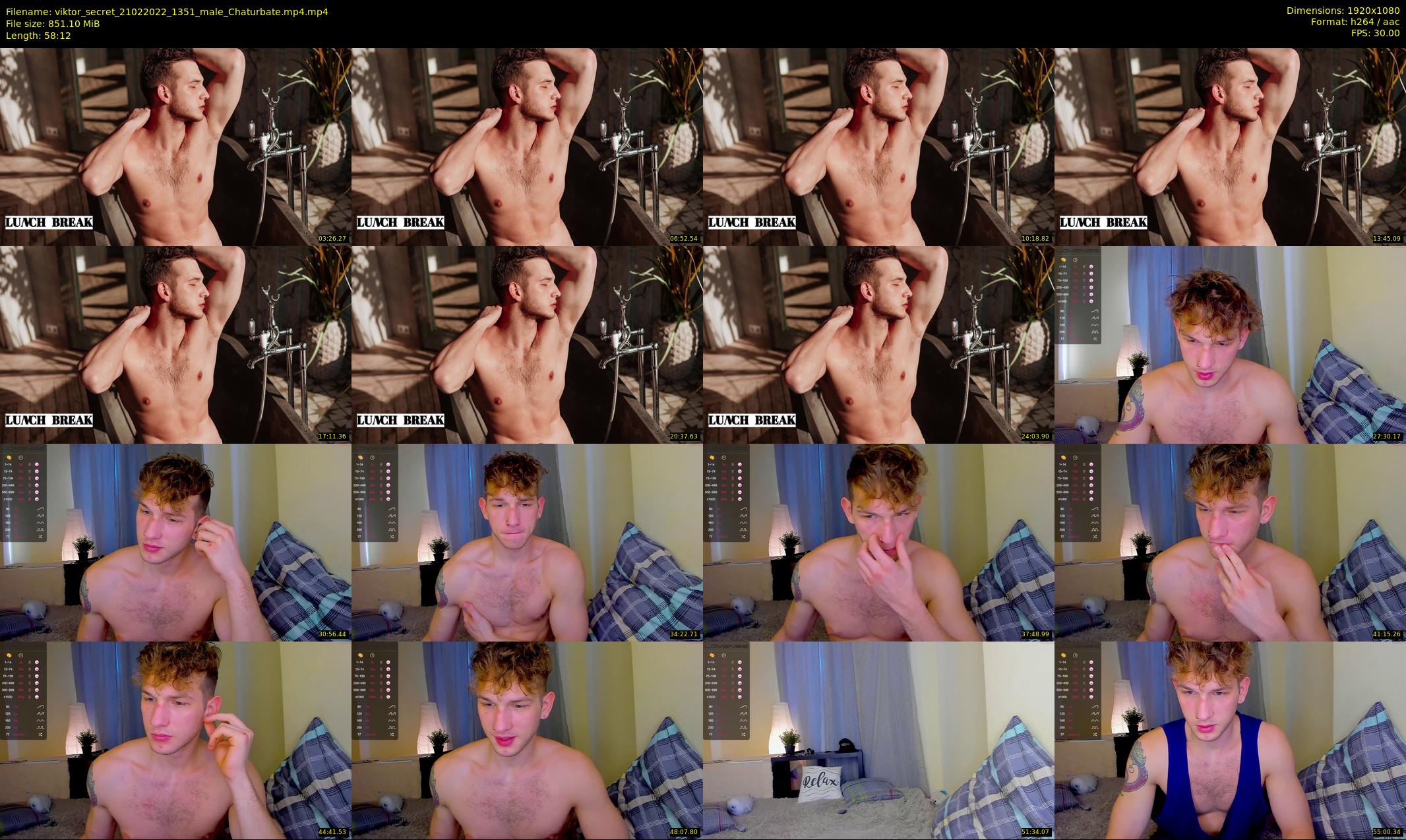viktor_secret — 59 minute Chaturbate male cam show recording, 1080p, Feb 21, 2022