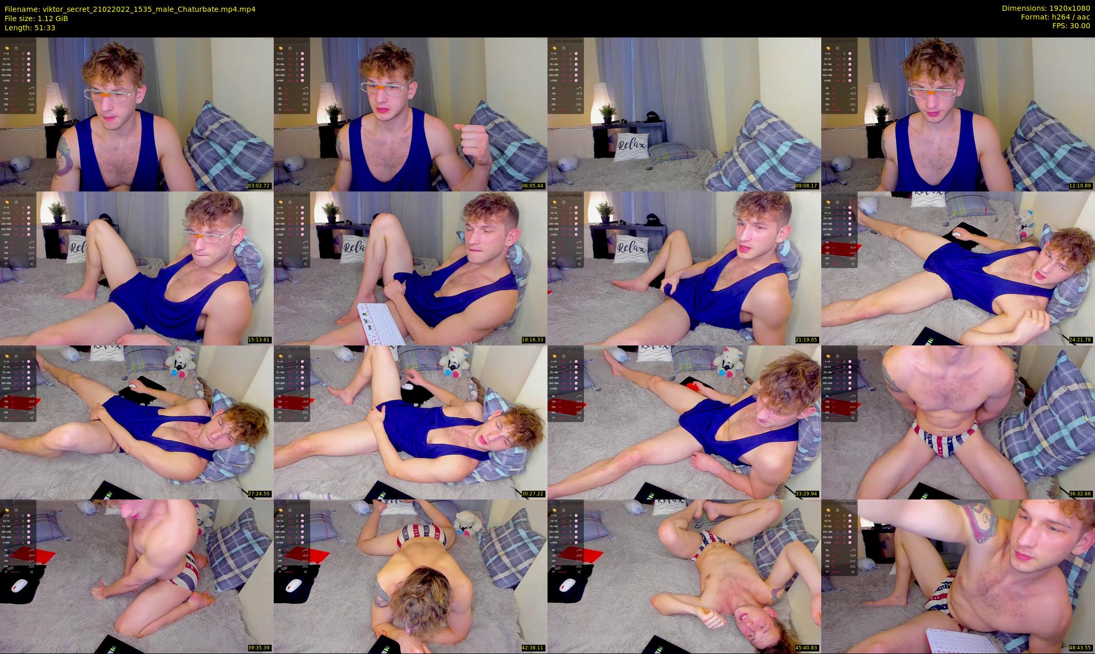 viktor_secret — 52 minute Chaturbate male cam show recording, 1080p, Feb 21, 2022