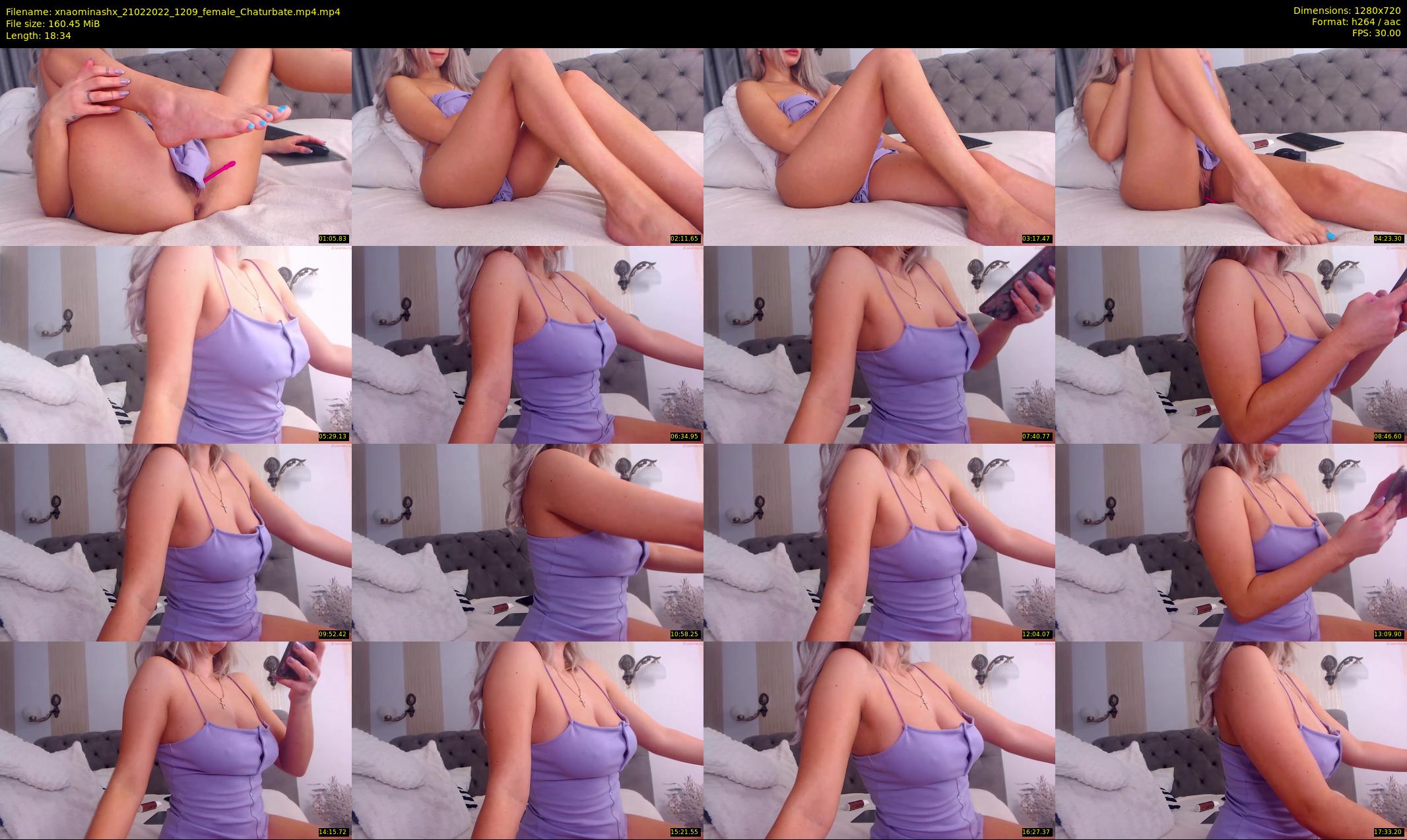 xnaominashx — 19 minute Chaturbate female cam show recording, 720p, Feb 21, 2022