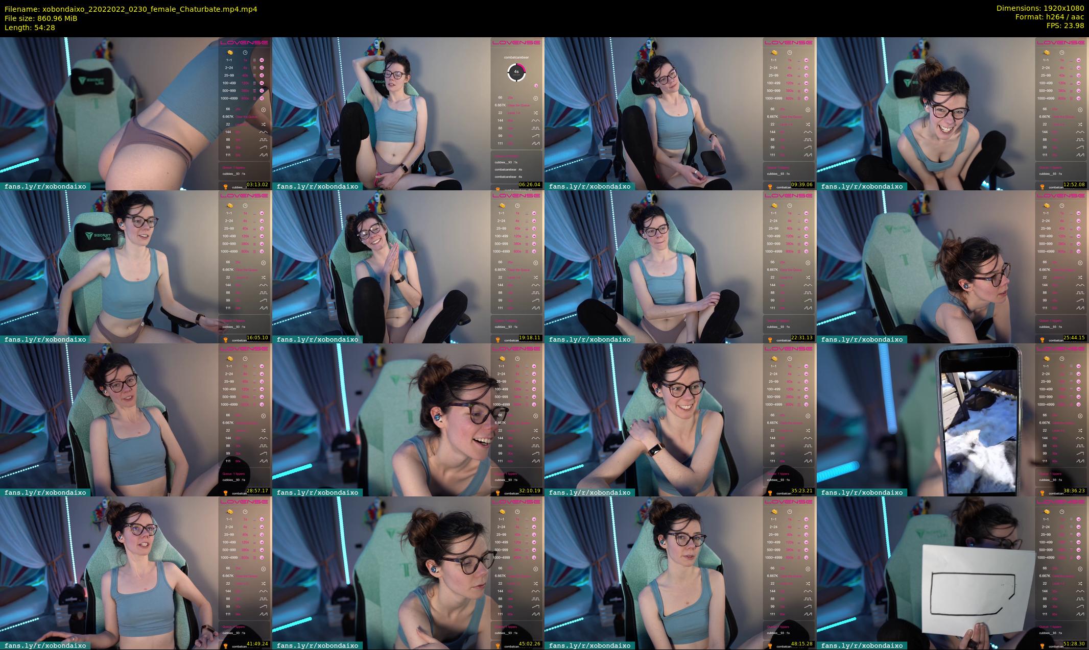 xobondaixo — 55 minute Chaturbate couple cam show recording, 1080p, Feb 22, 2022