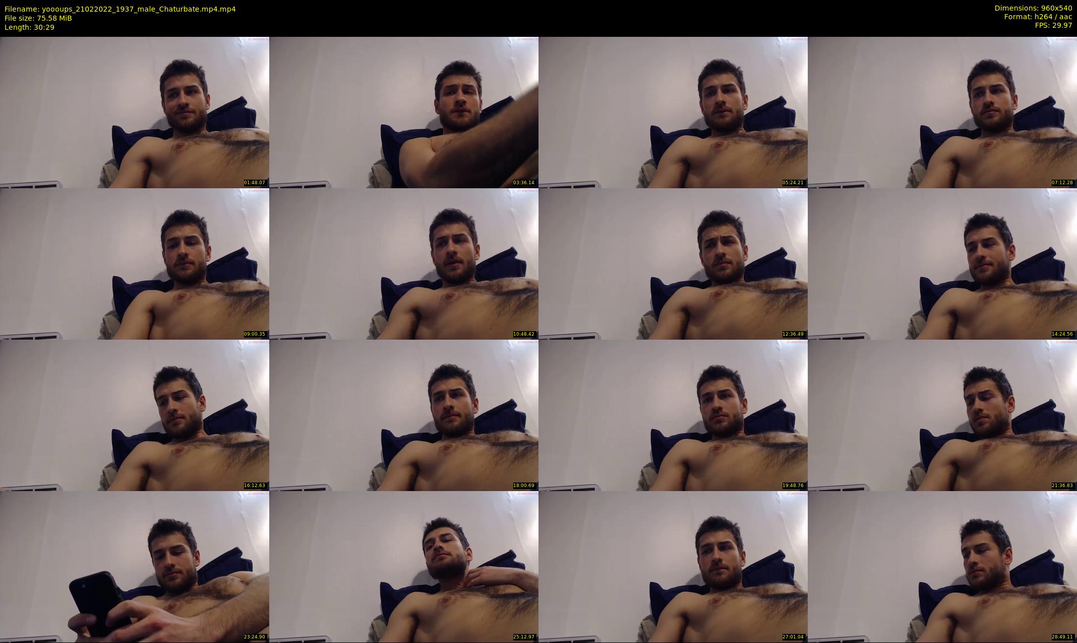 yoooups — 31 minute Chaturbate male cam show recording, 480p, Feb 21, 2022