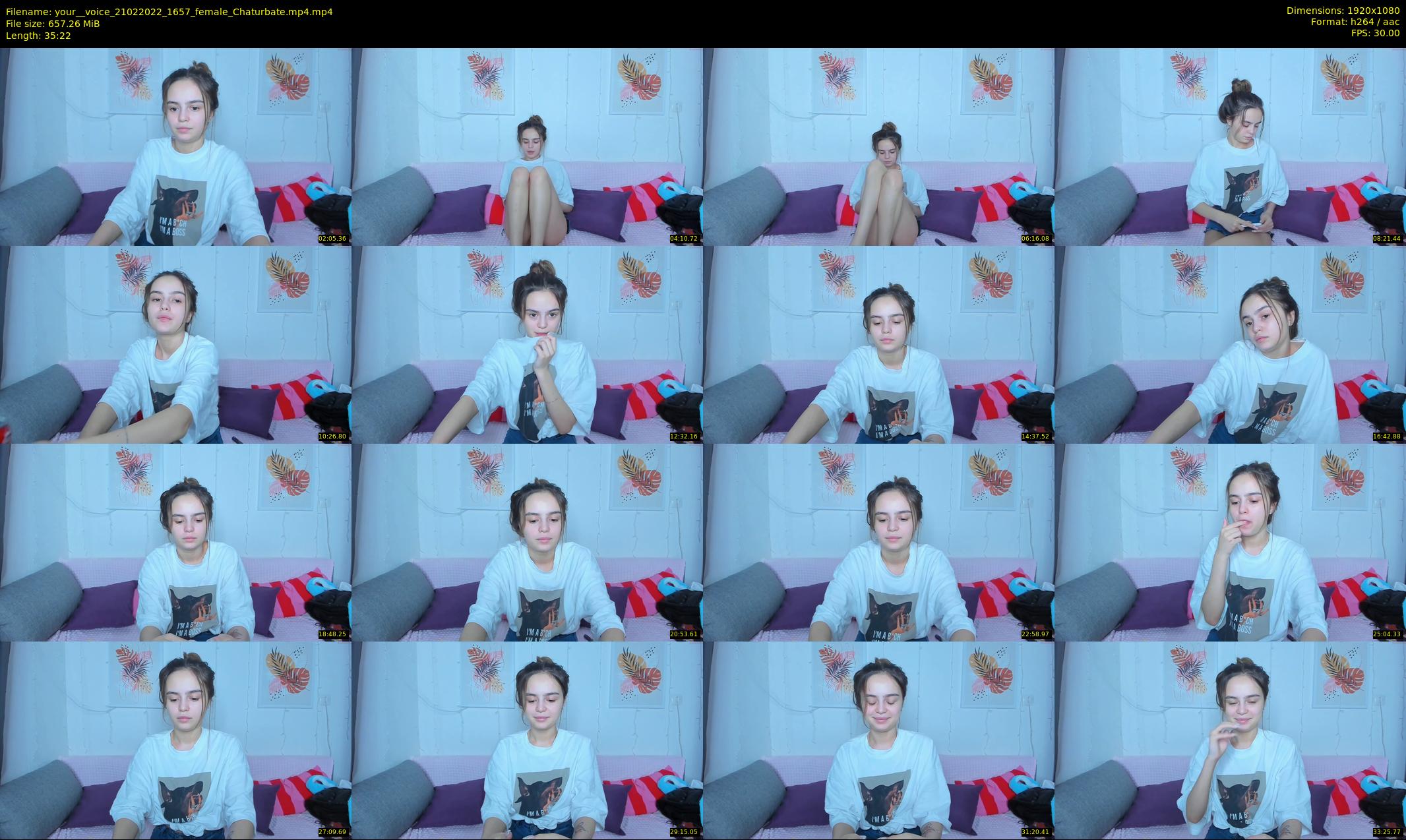 your__voice — 36 minute Chaturbate female cam show recording, 1080p, Feb 21, 2022