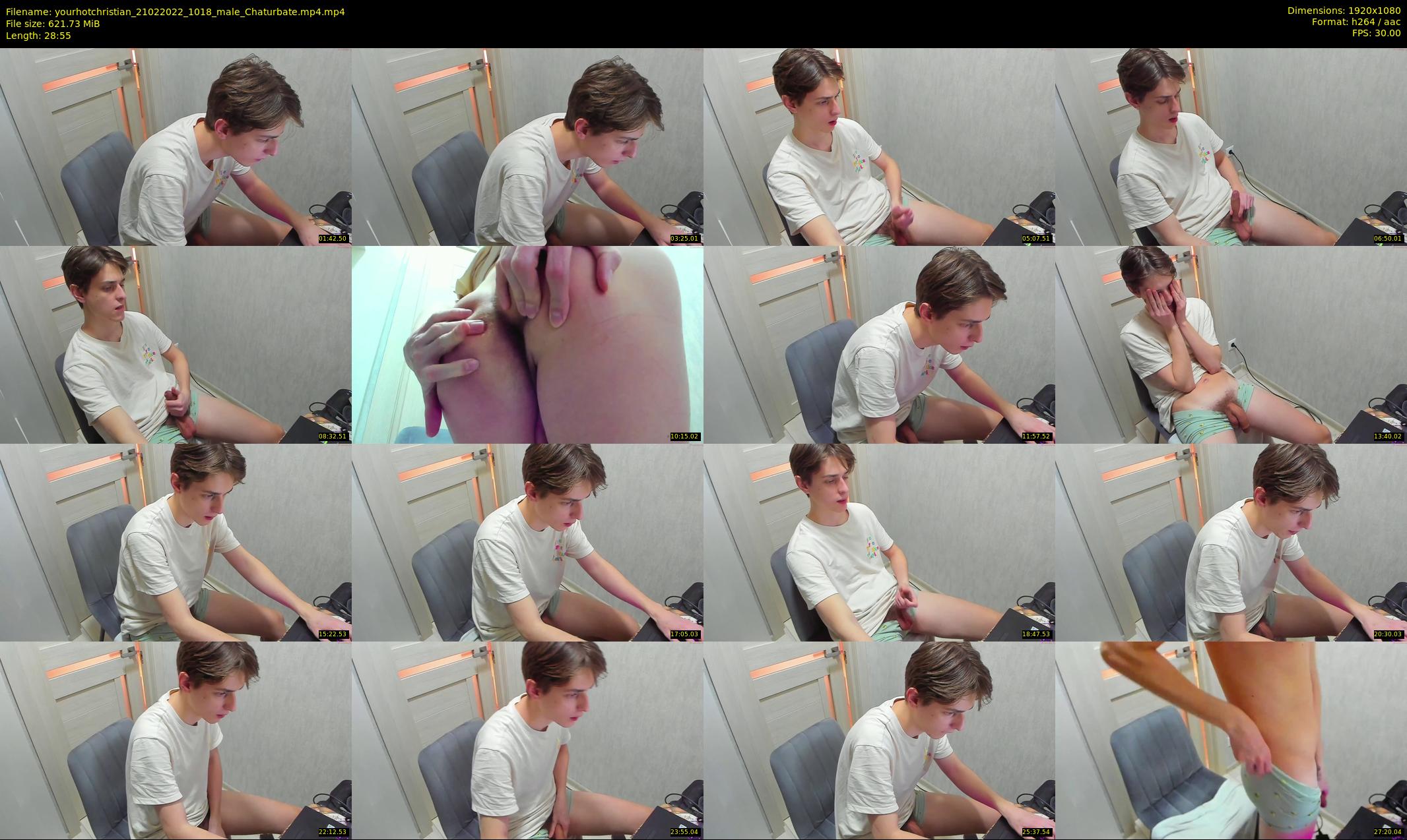 yourhotchristian — 29 minute Chaturbate male cam show recording, 1080p, Feb 21, 2022