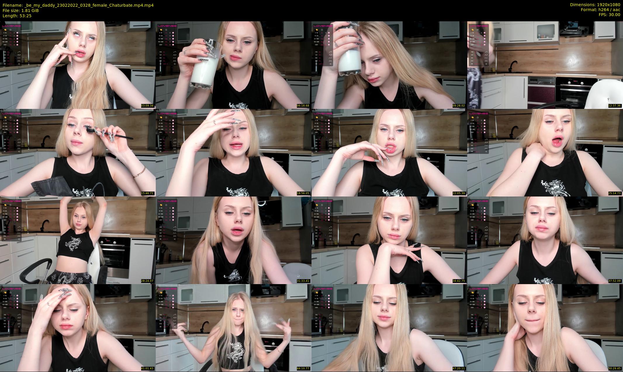 _be_my_daddy — 54 minute Chaturbate female cam show recording, 1080p, Feb 23, 2022
