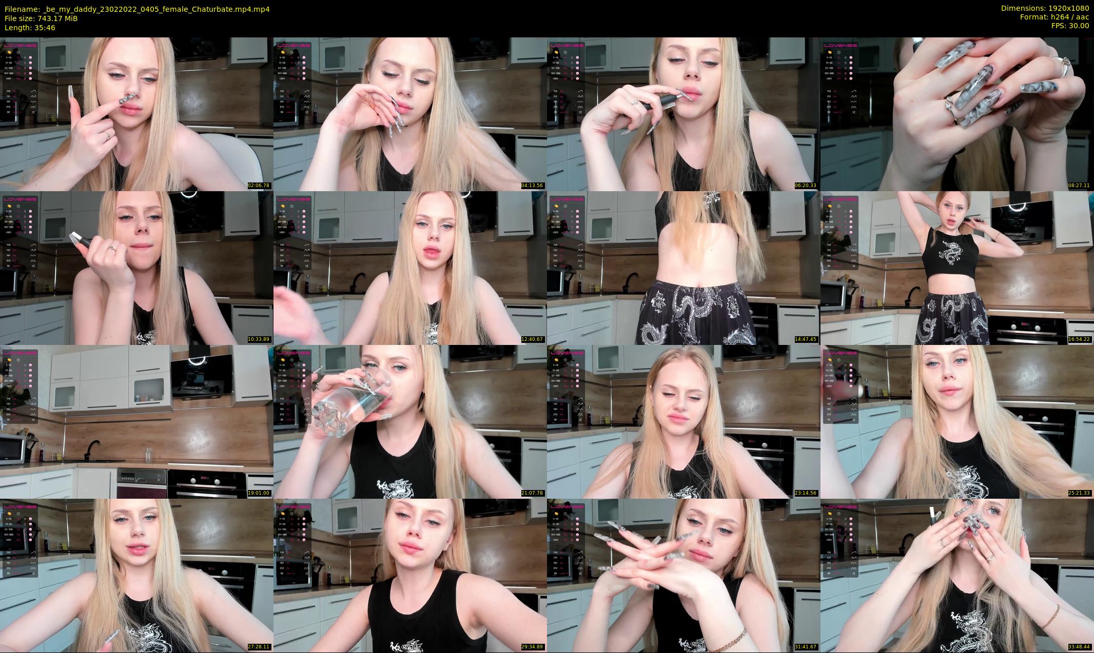 _be_my_daddy — 36 minute Chaturbate female cam show recording, 1080p, Feb 23, 2022