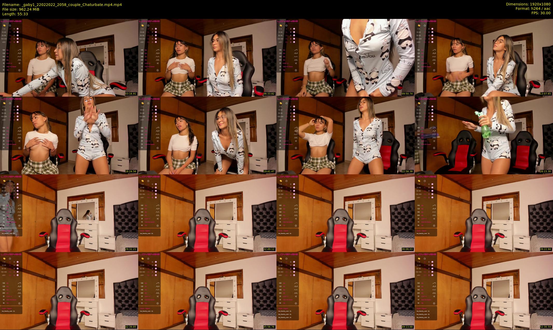 _gaby1 — 56 minute Chaturbate female cam show recording, 1080p, Feb 22, 2022