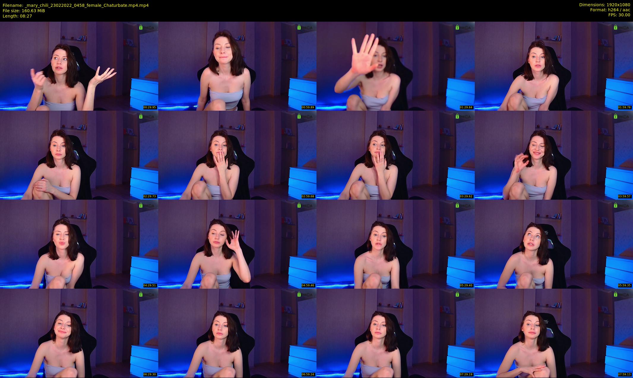_mary_chili — 9 minute Chaturbate female cam show recording, 1080p, Feb 23, 2022