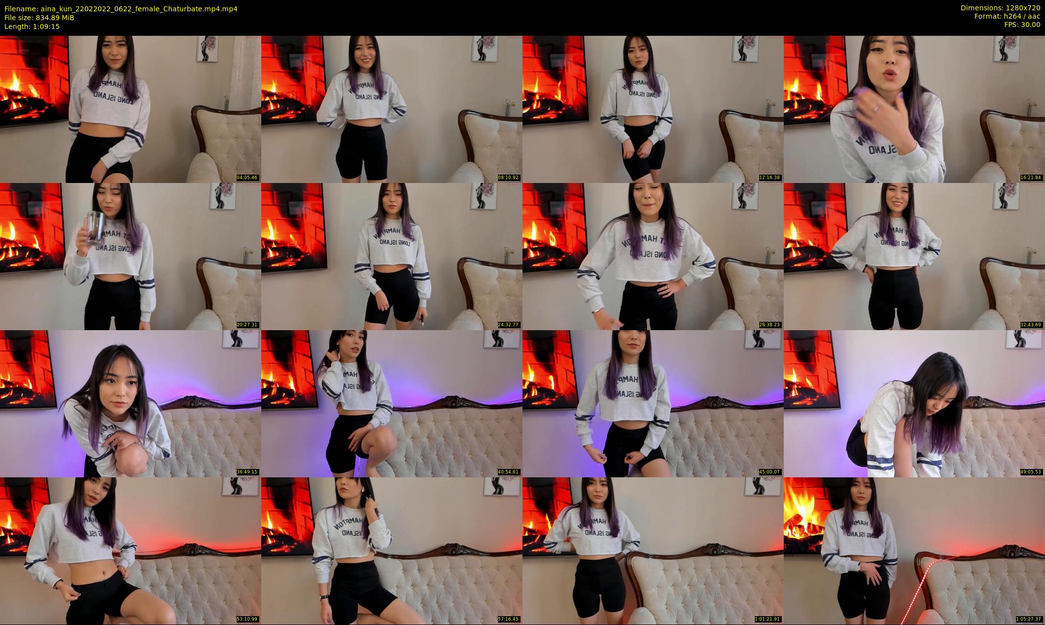 aina_kun — 70 minute Chaturbate female cam show recording, 720p, Feb 22, 2022