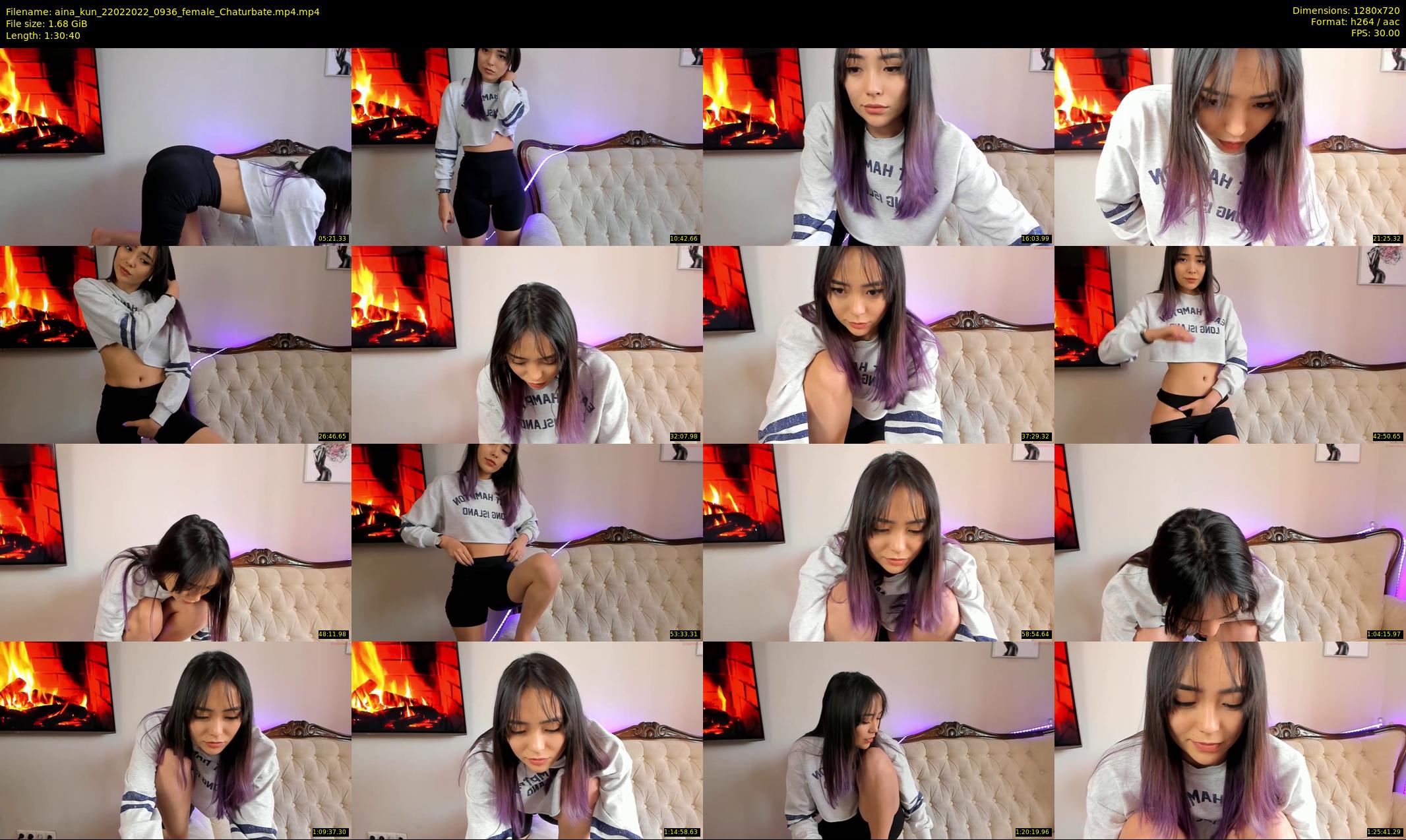 aina_kun — 91 minute Chaturbate female cam show recording, 720p, Feb 22, 2022