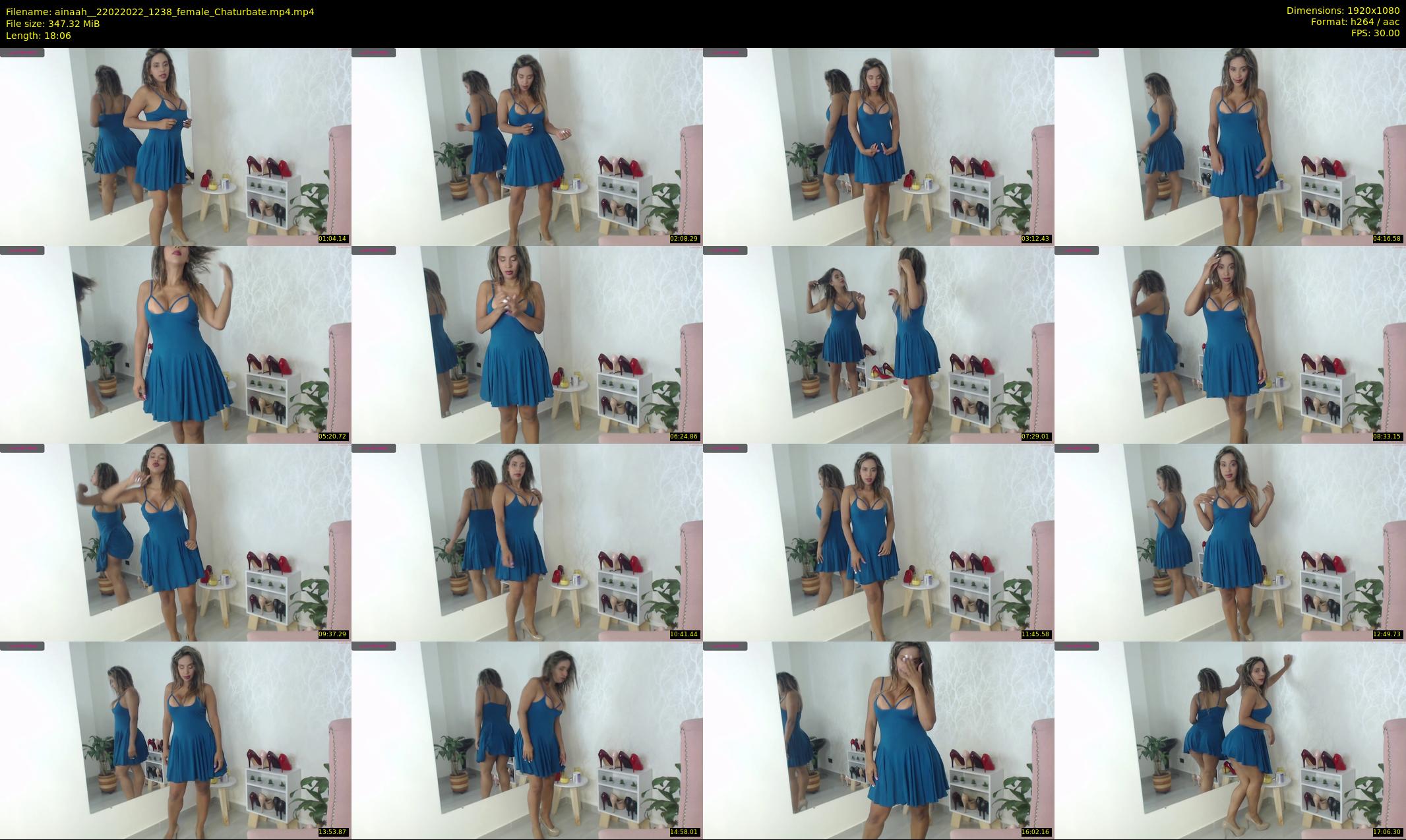 ainaah_ — 19 minute Chaturbate female cam show recording, 1080p, Feb 22, 2022