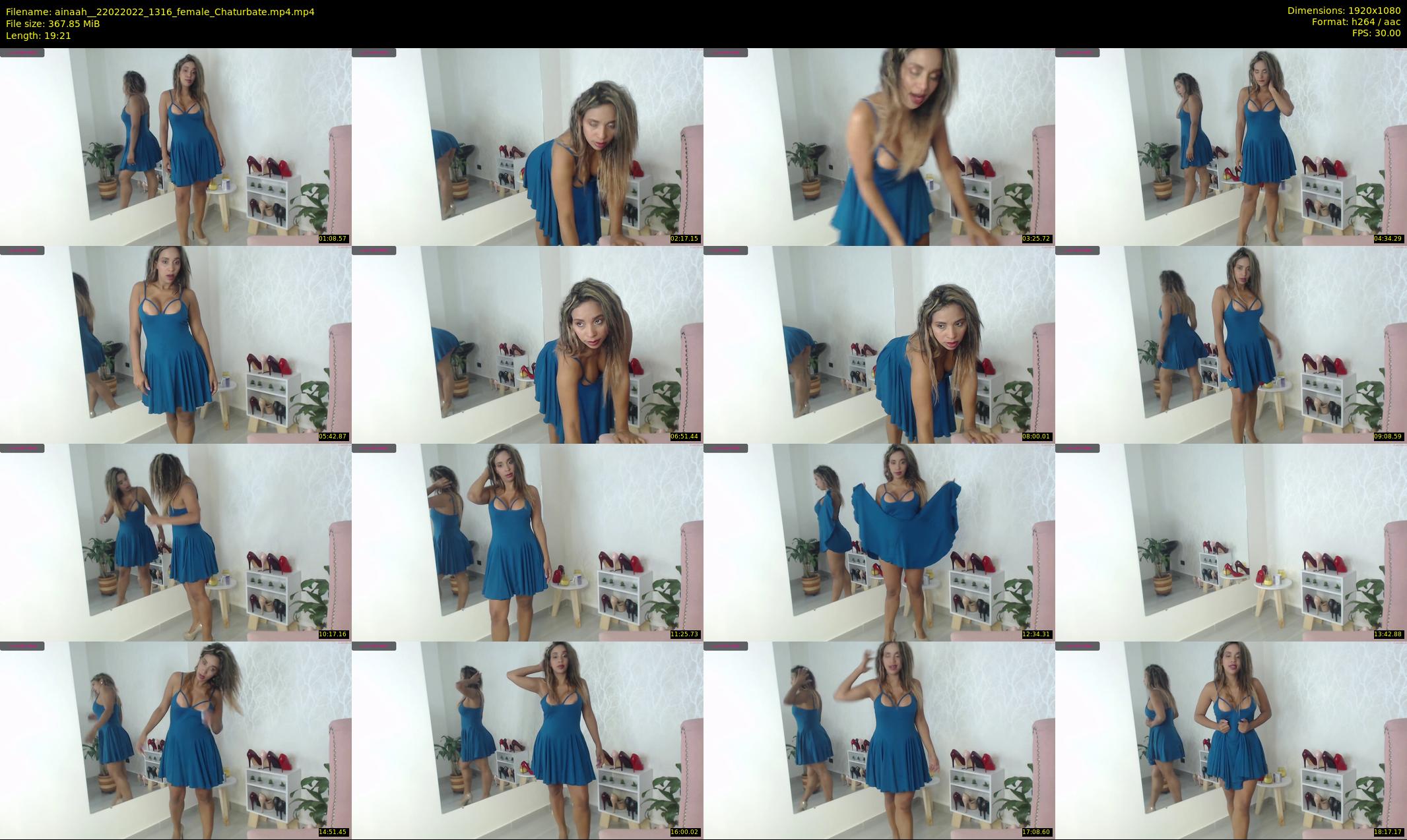 ainaah_ — 20 minute Chaturbate female cam show recording, 1080p, Feb 22, 2022