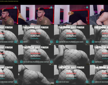 albaandthayron — 38 minute Chaturbate couple cam show recording, 1080p, Feb 23, 2022