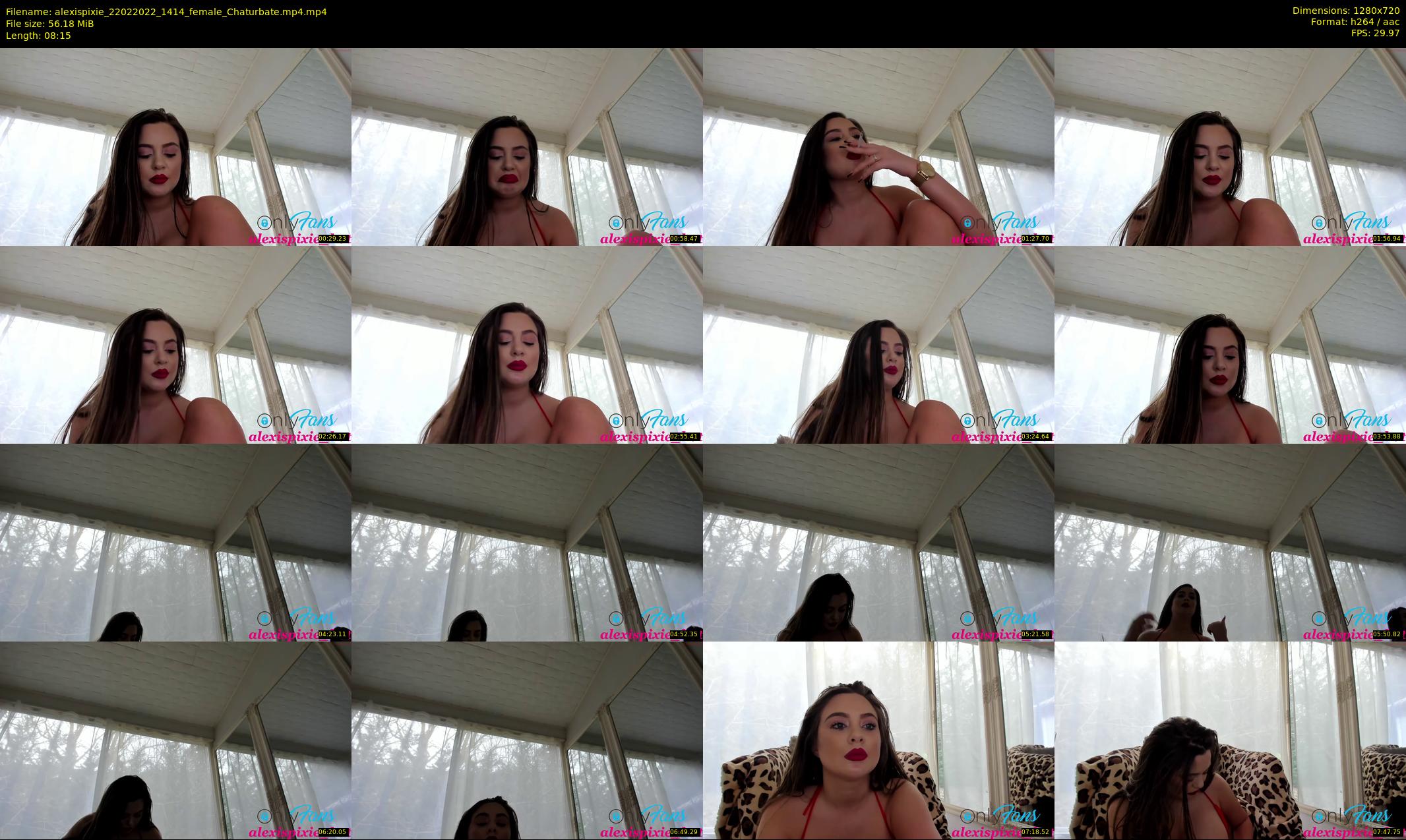 alexispixie — 9 minute Chaturbate female cam show recording, 720p, Feb 22, 2022